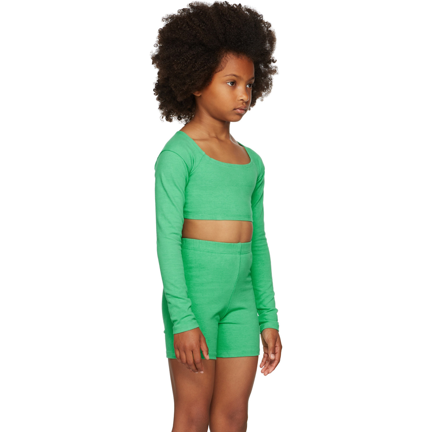  Gil Rodriguez Kids Green El Tigre Chiquito Long Sleeve T-shirt 