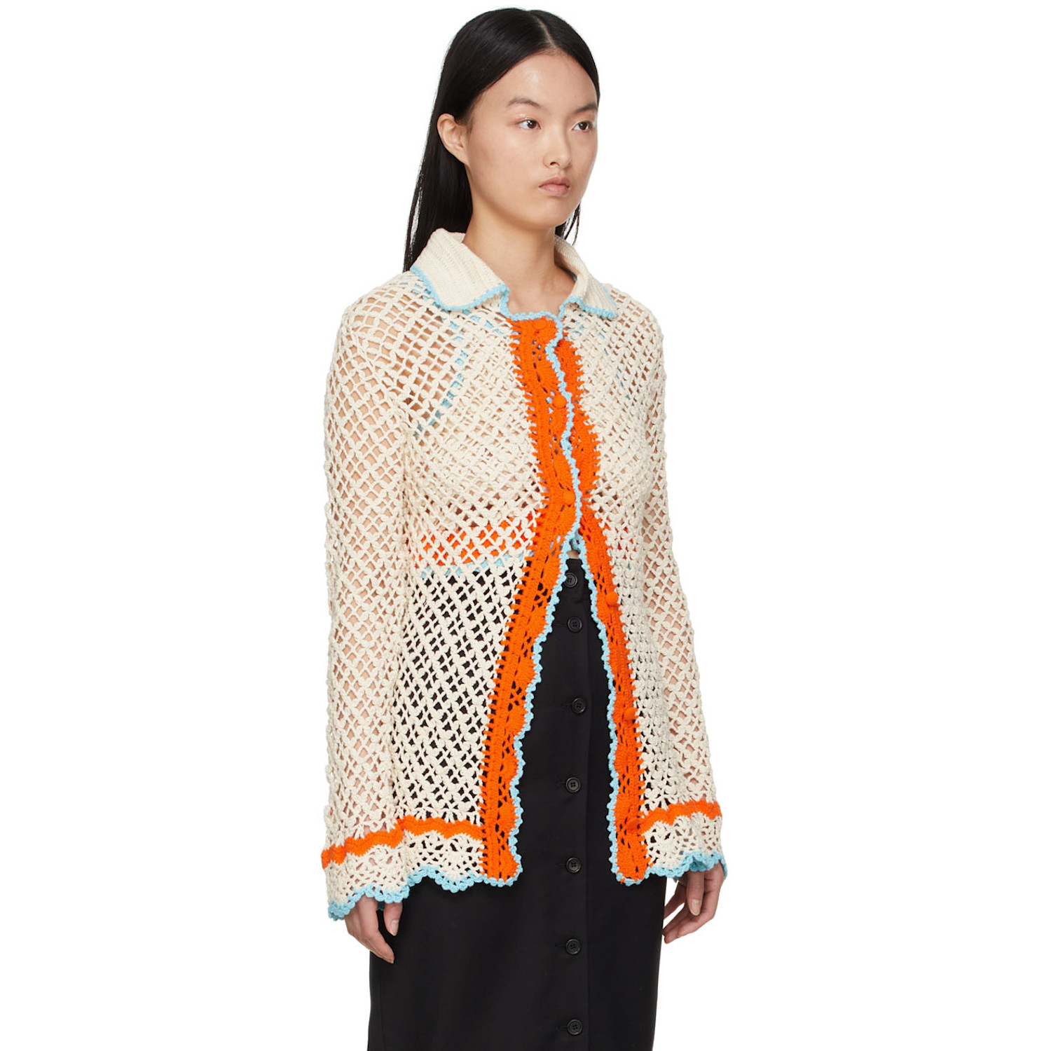  Sportmax Off-white Cotton Shirt 