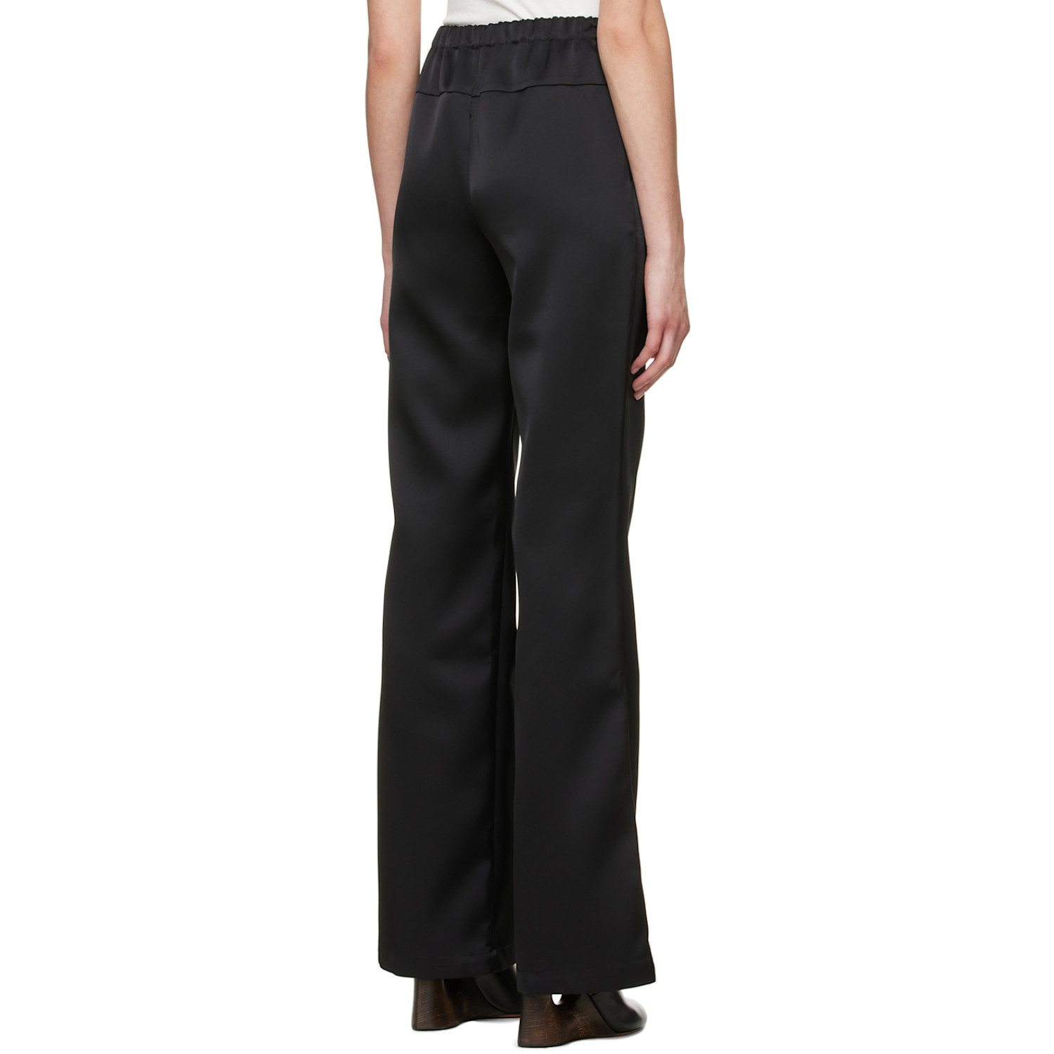  Atlein Black Polyester Trouseres 