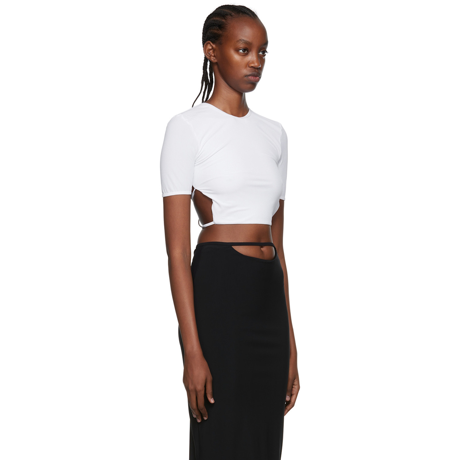  Christopher Esber White Nylon T-shirt 