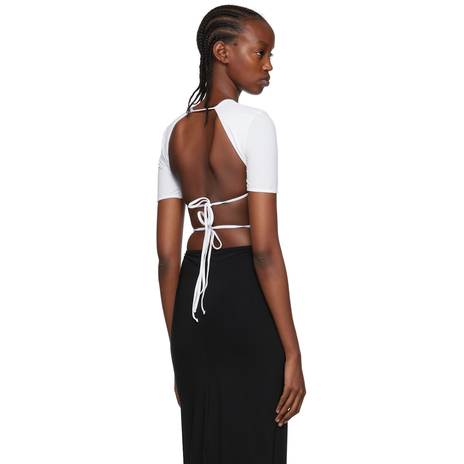  Christopher Esber White Nylon T-shirt 