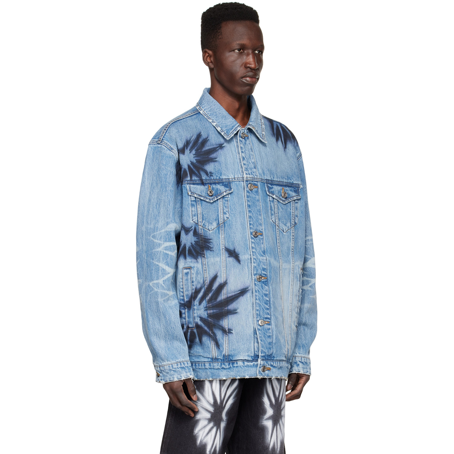  We11done Blue Denim Jacket 