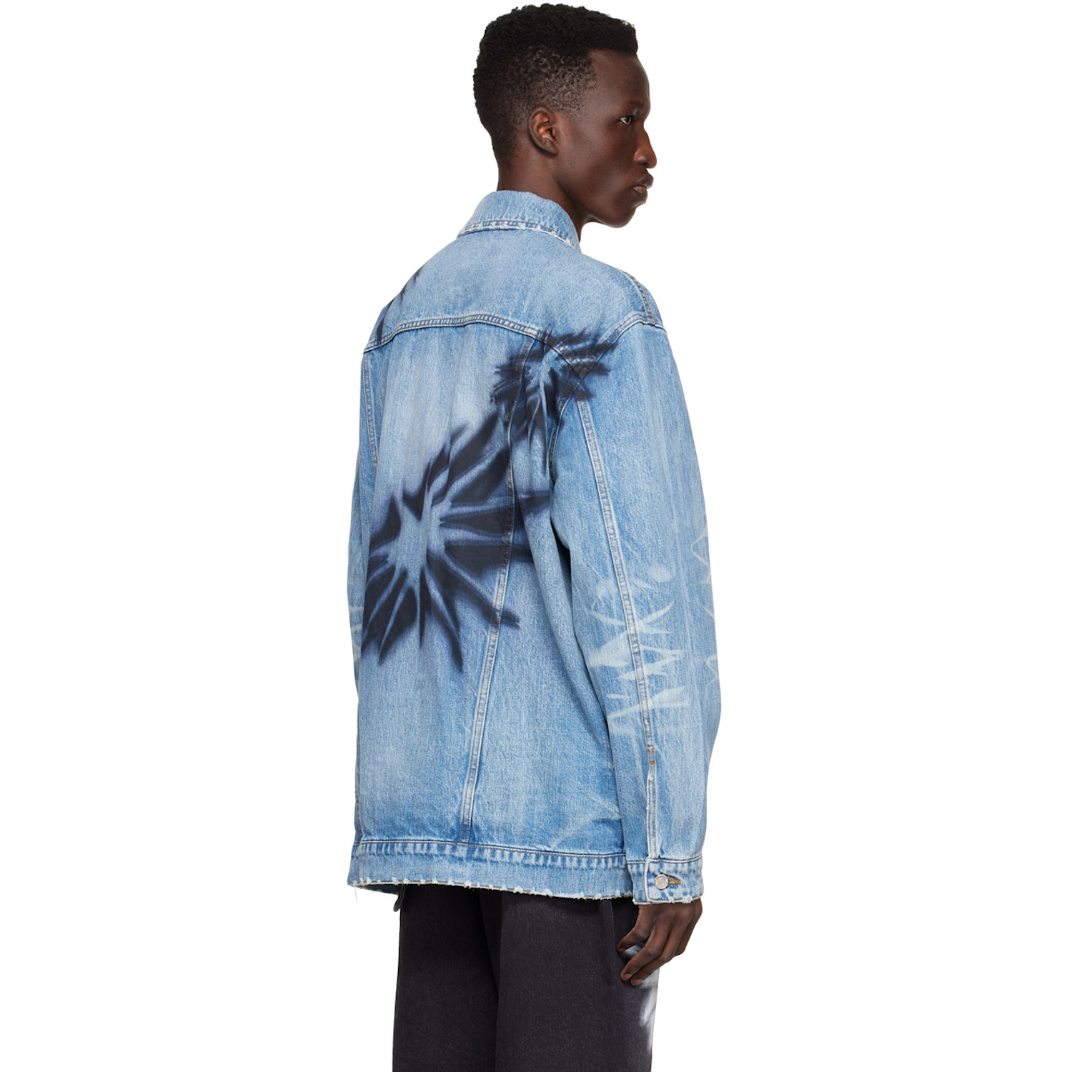  We11done Blue Denim Jacket 