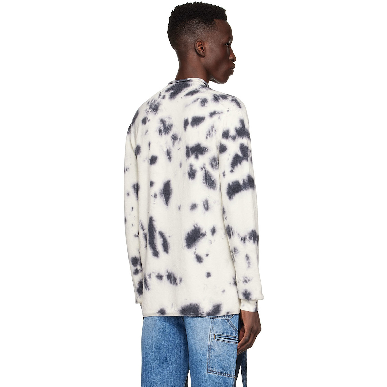  We11done Black Wool Sweater 