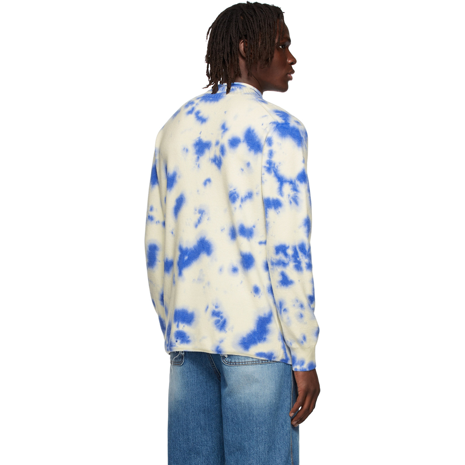  We11done Off-white Tie-dye Sweater 