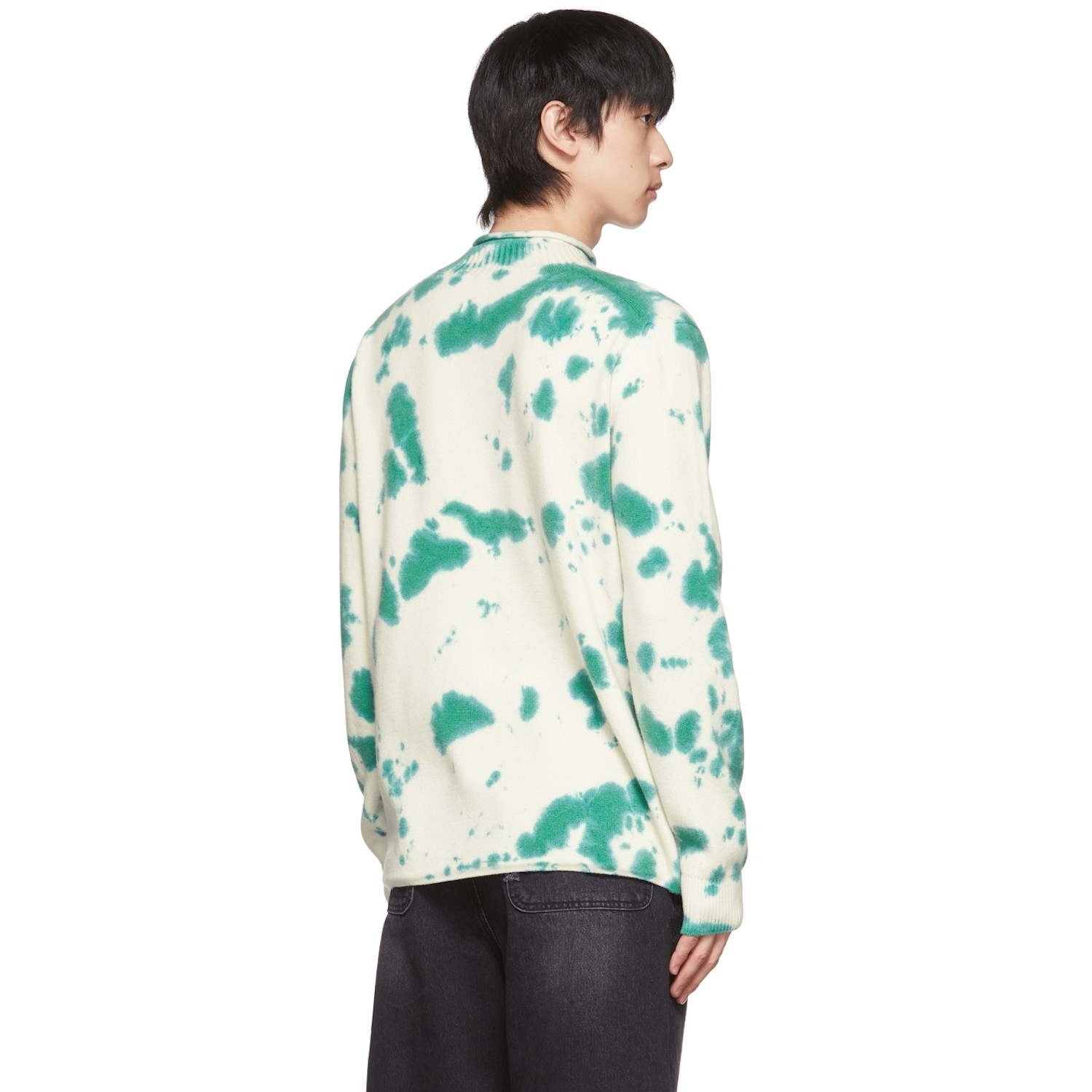  We11done Off-white Tie-dye Sweater 