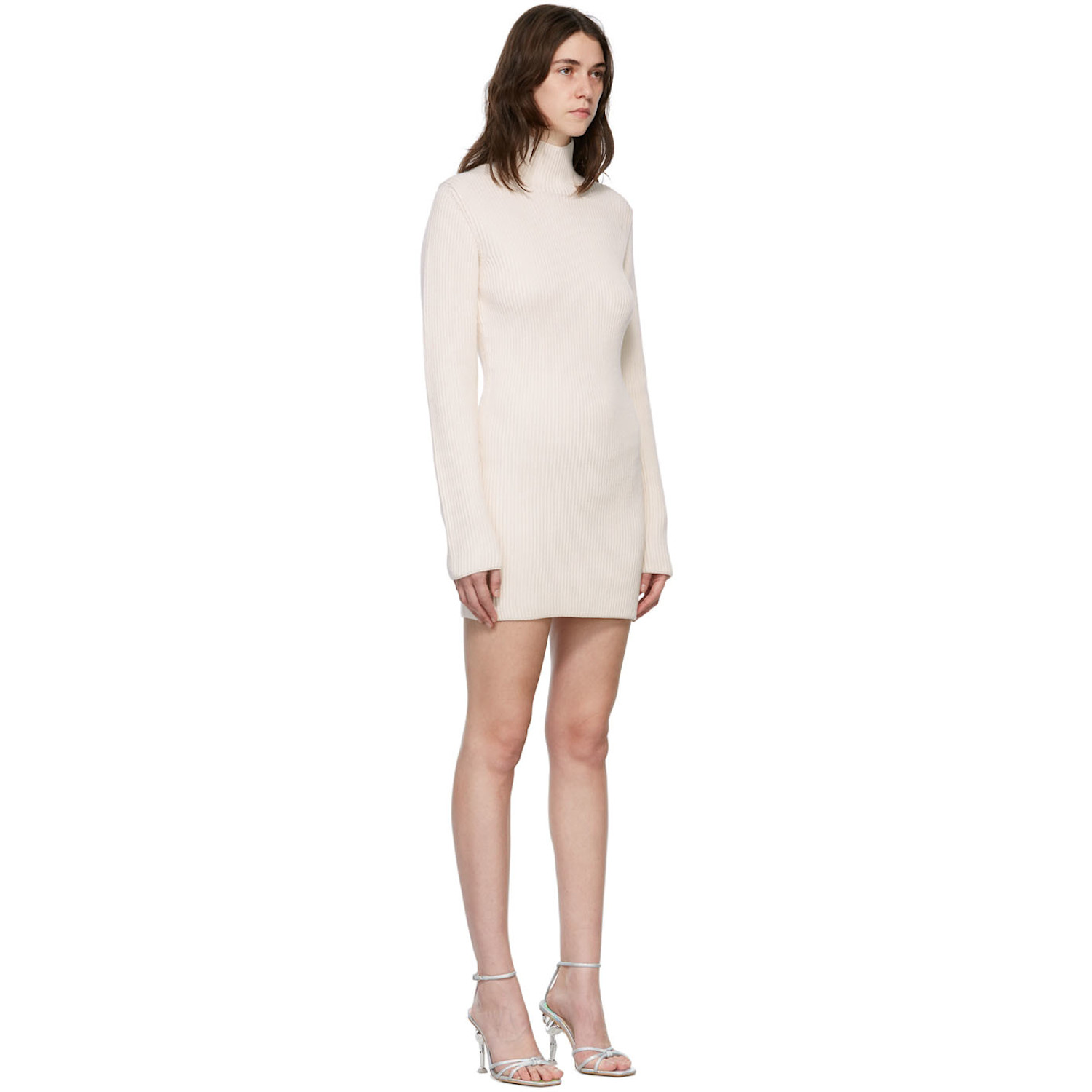  Gauge81 Off-white Wool Herning Dress 
