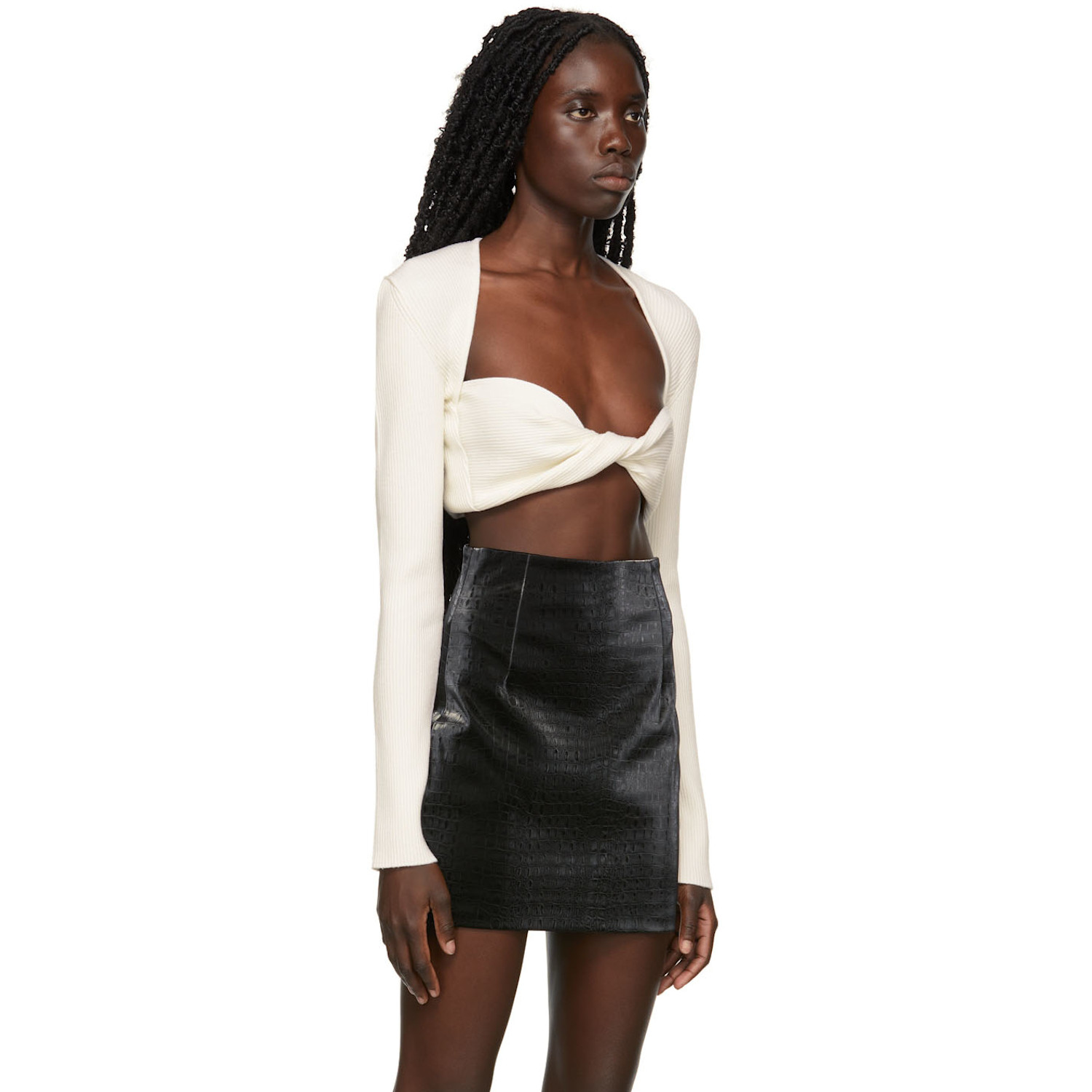 Gauge81 White Lifa Sweater 