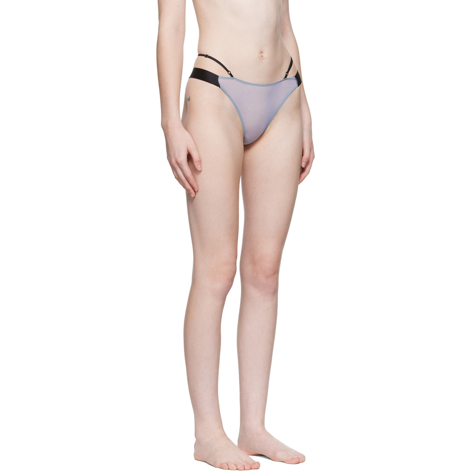  Nensi Dojaka Ssense Exclusive Blue Briefs 