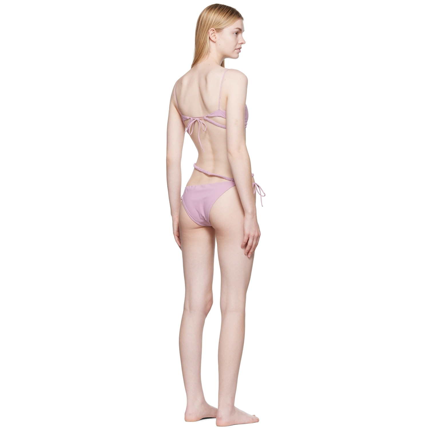  Nensi Dojaka Ssense Exclusive Pink Bikini 
