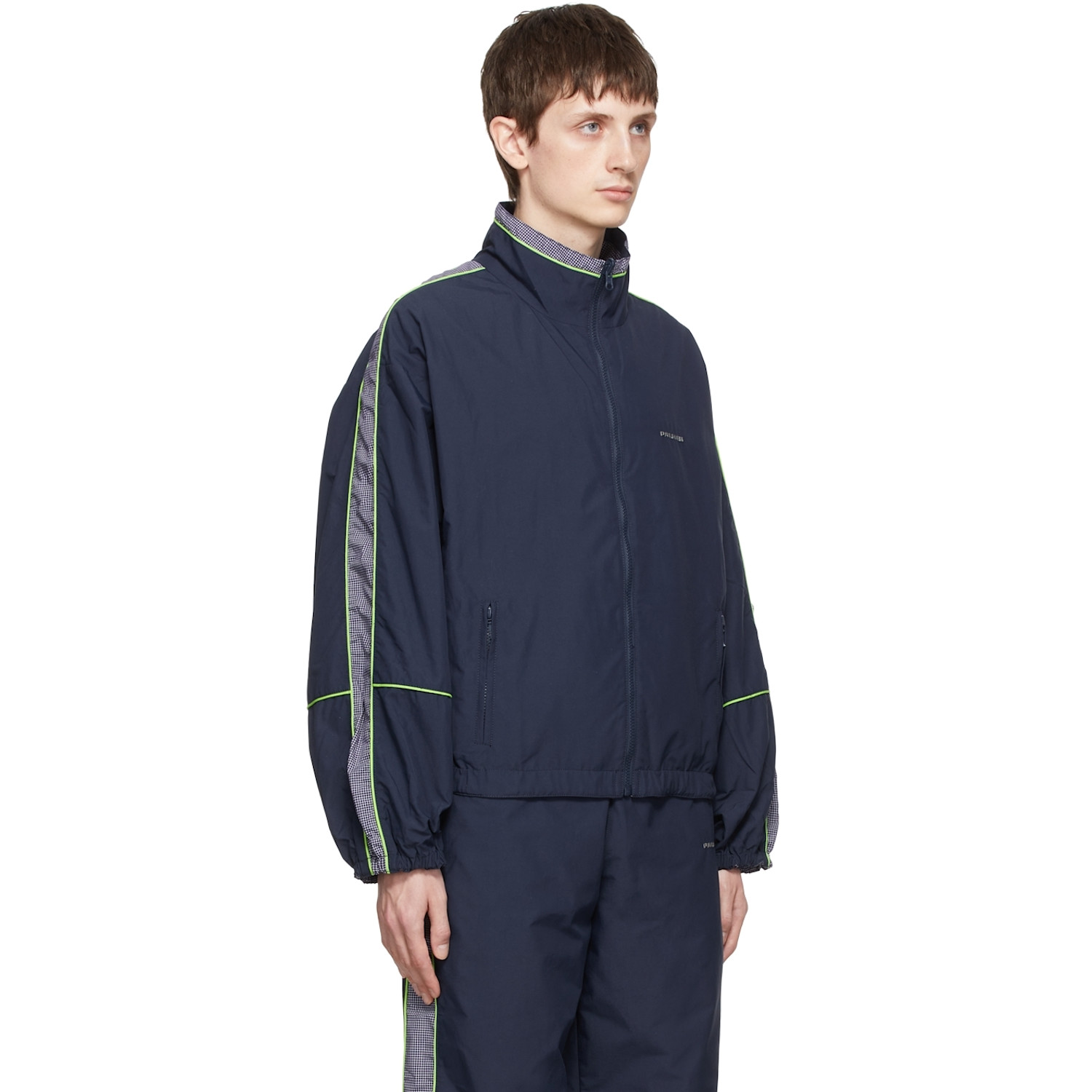  Palmer Navy Nylon Jacket 