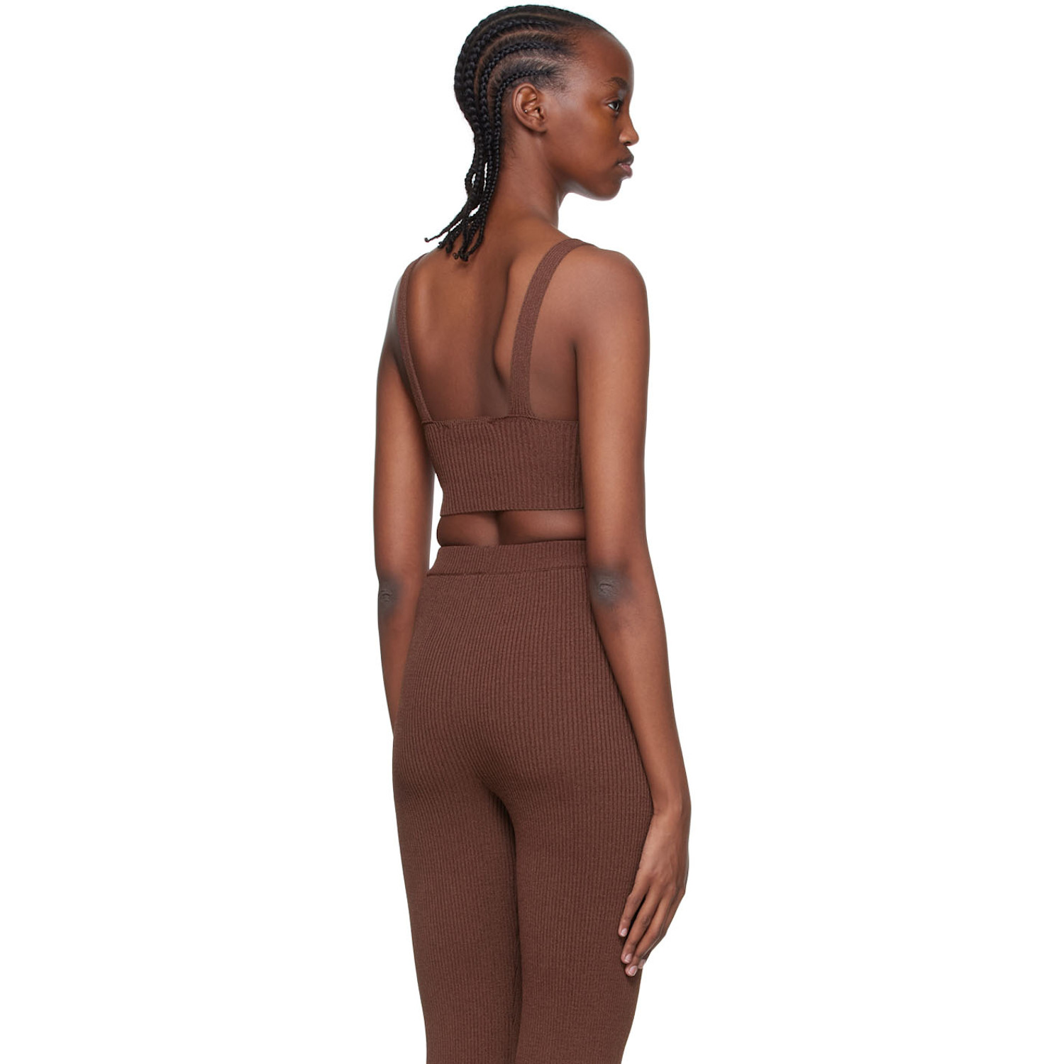 Aeron Brown Joan Tank Top 