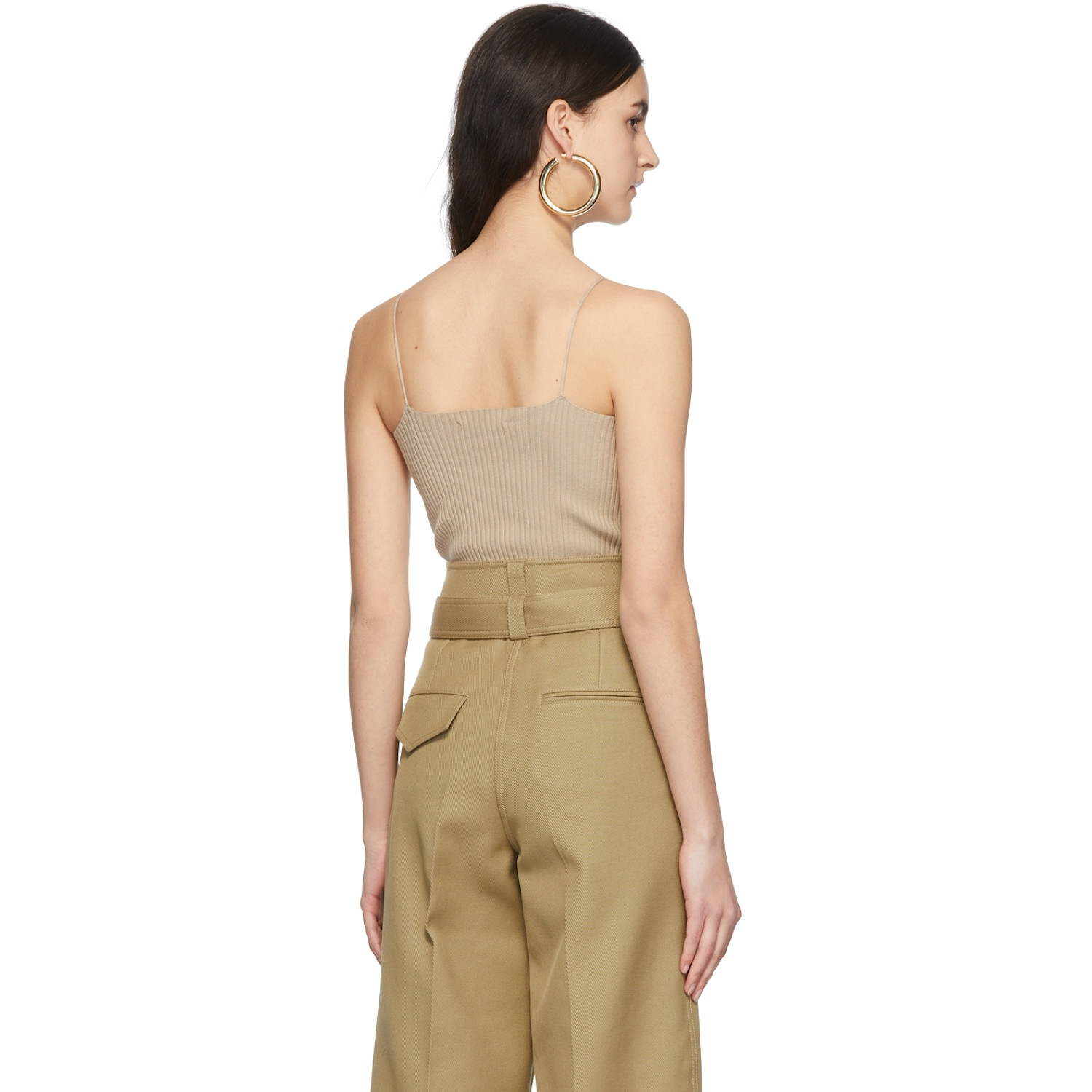  Aeron Beige Cami Bodysuit 