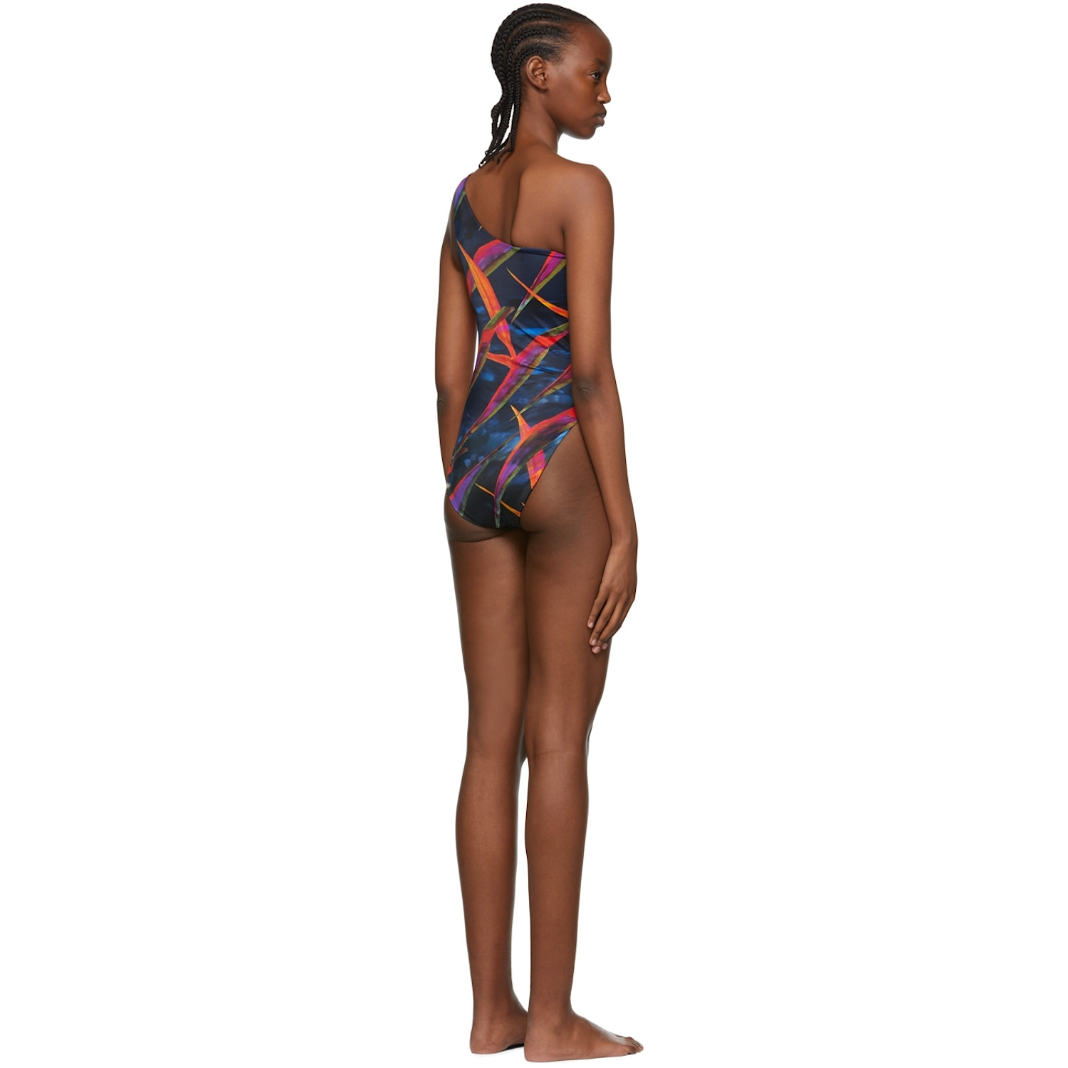  Louisa Ballou Multicolor Recycled Nylon One-piece Swimsuit 