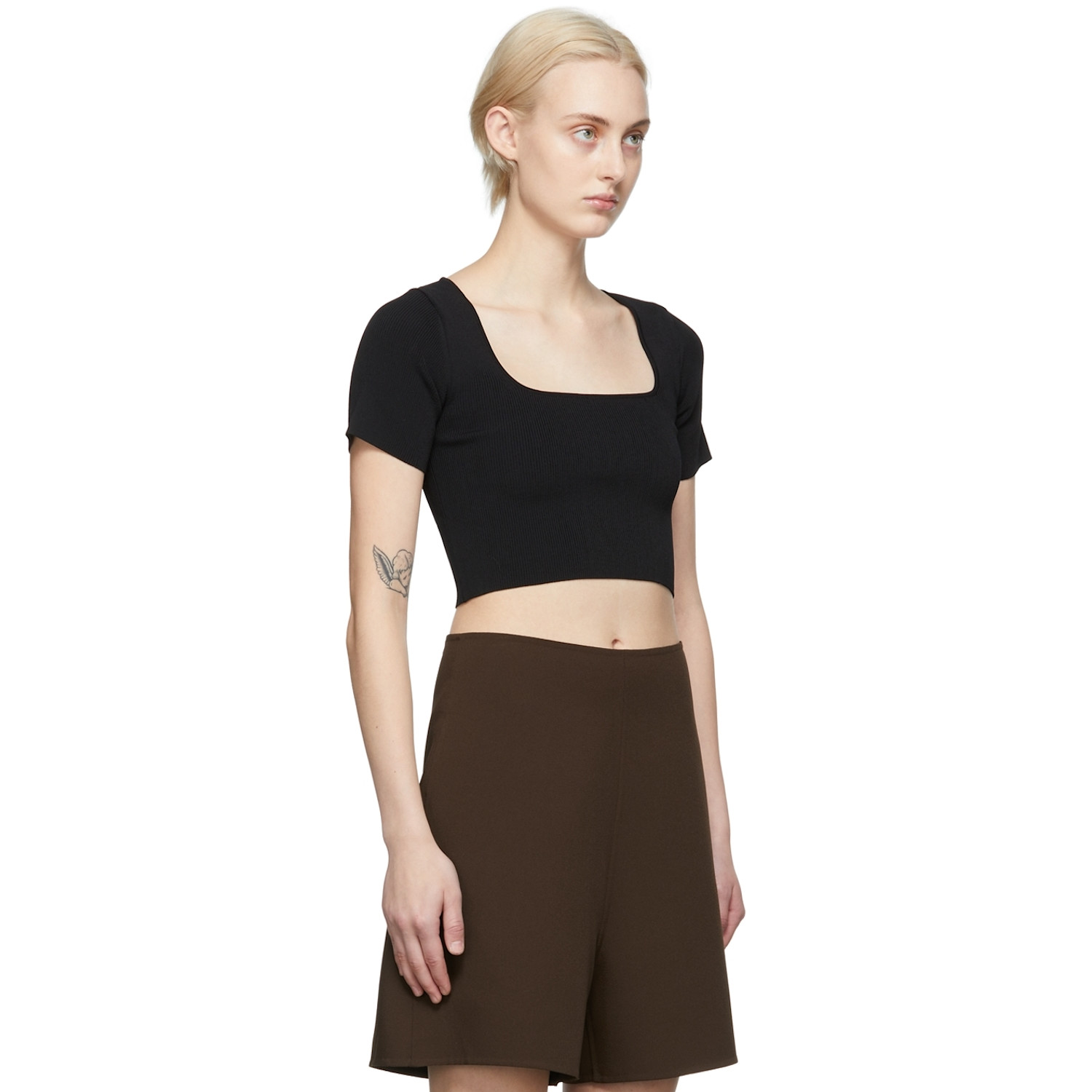  Arch The Black Cropped T-shirt 