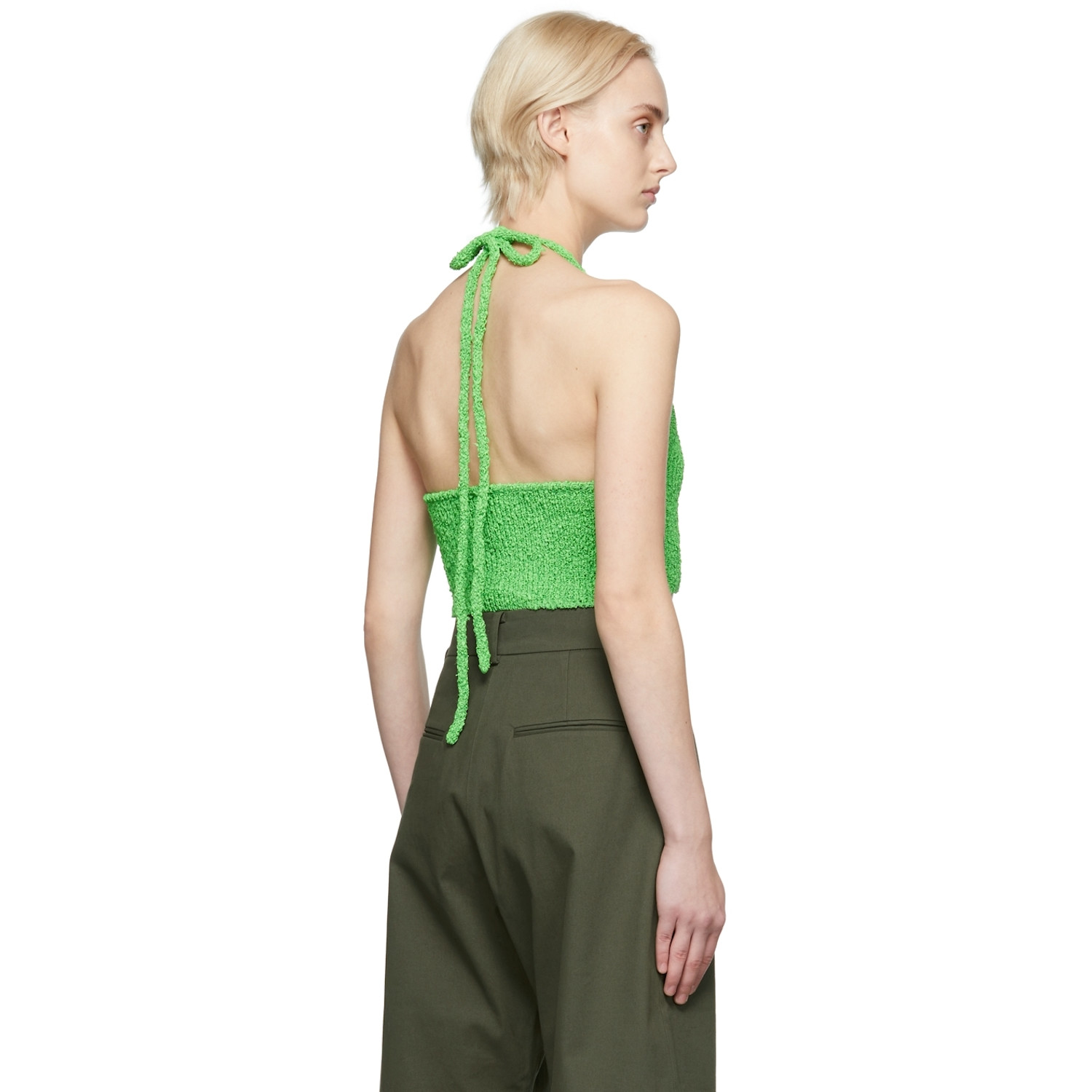  Arch The Green Halter Neck Tank Top 