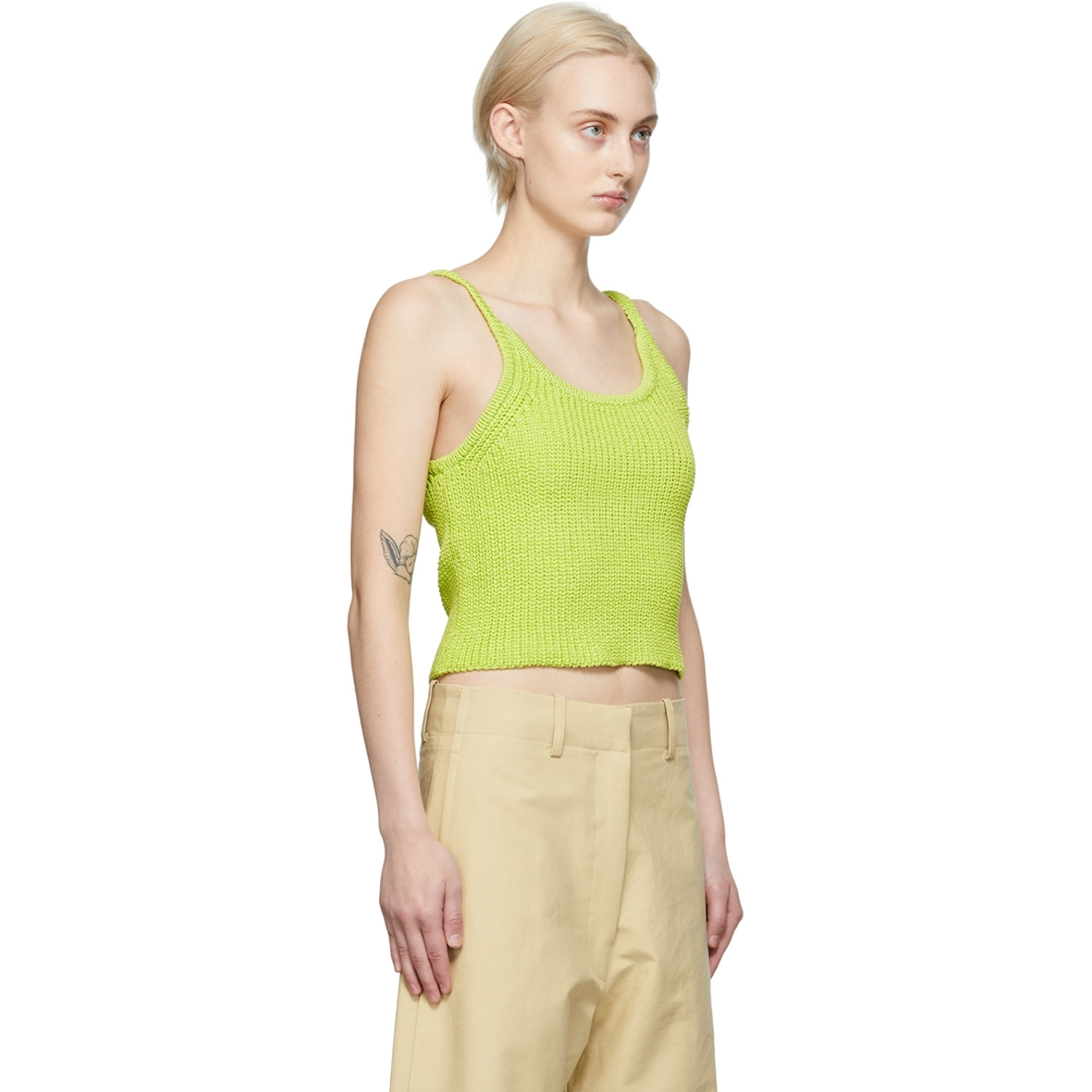  Arch The Green Knit Tank Top 