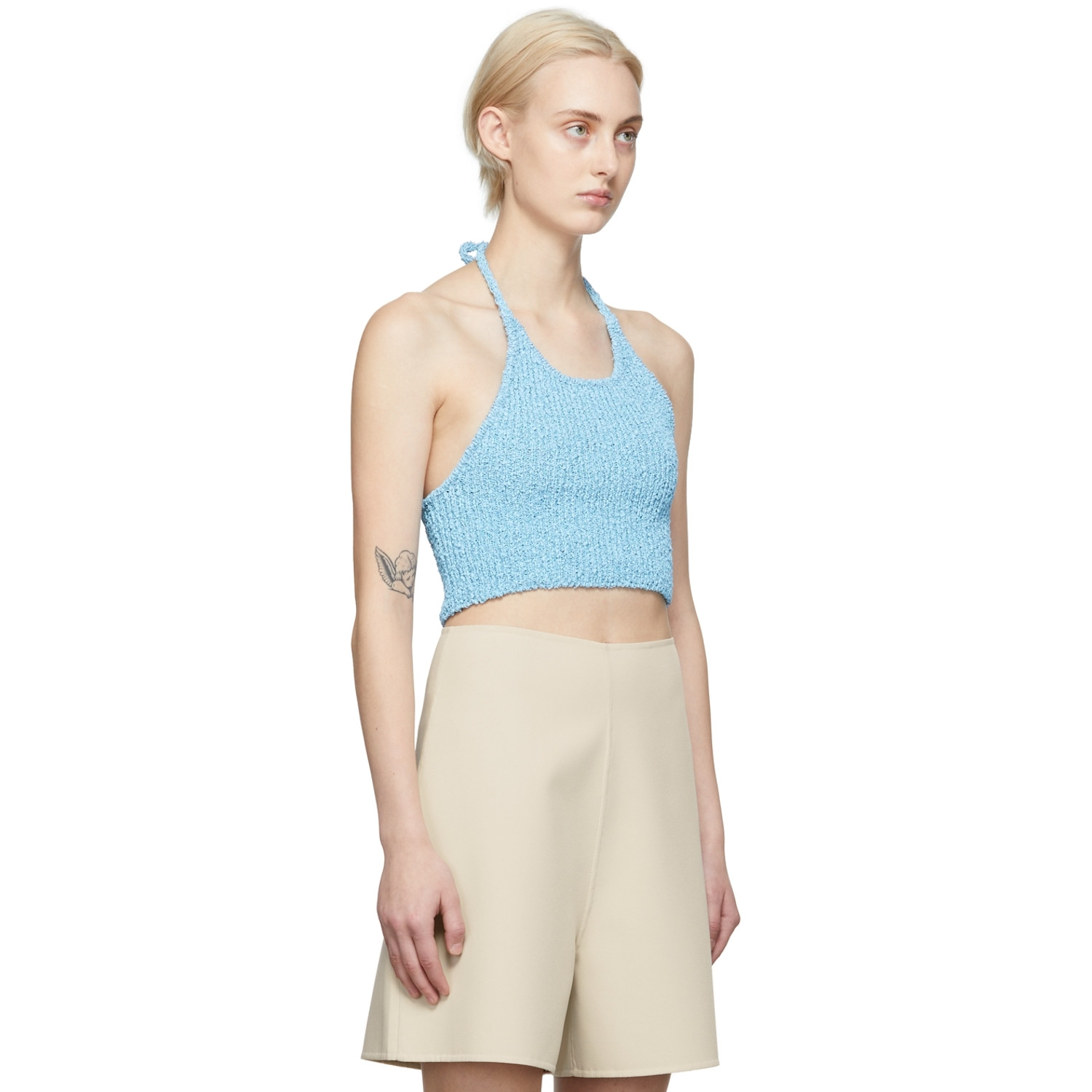  Arch The Blue Halter Neck Tank Top 