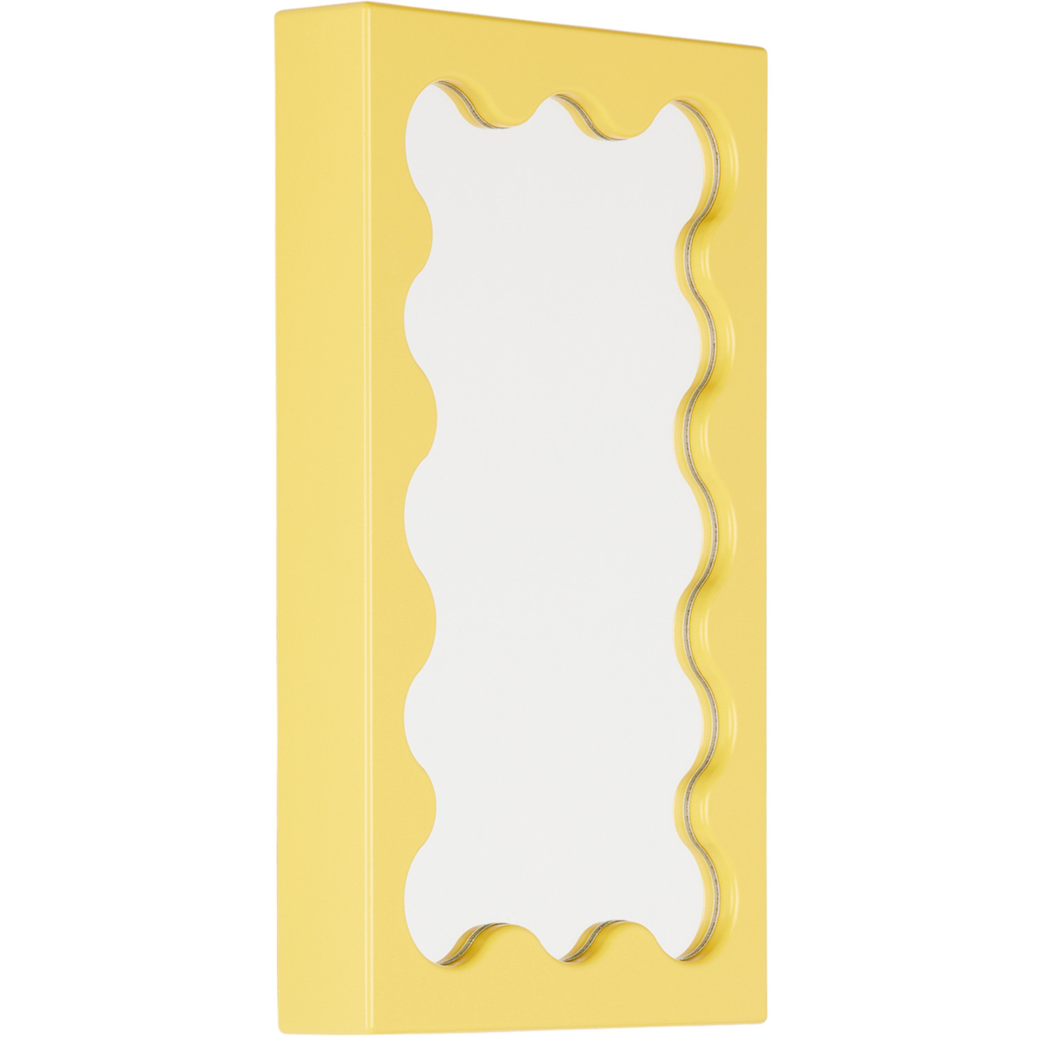  Gustaf Westman Objects Ssense Exclusive Yellow Curvy Micro Mirror 