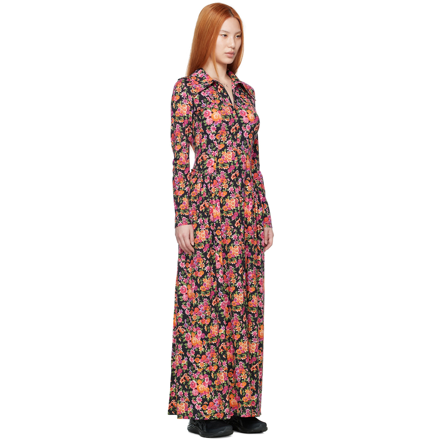  Commission Black Dean Maxi Dress 