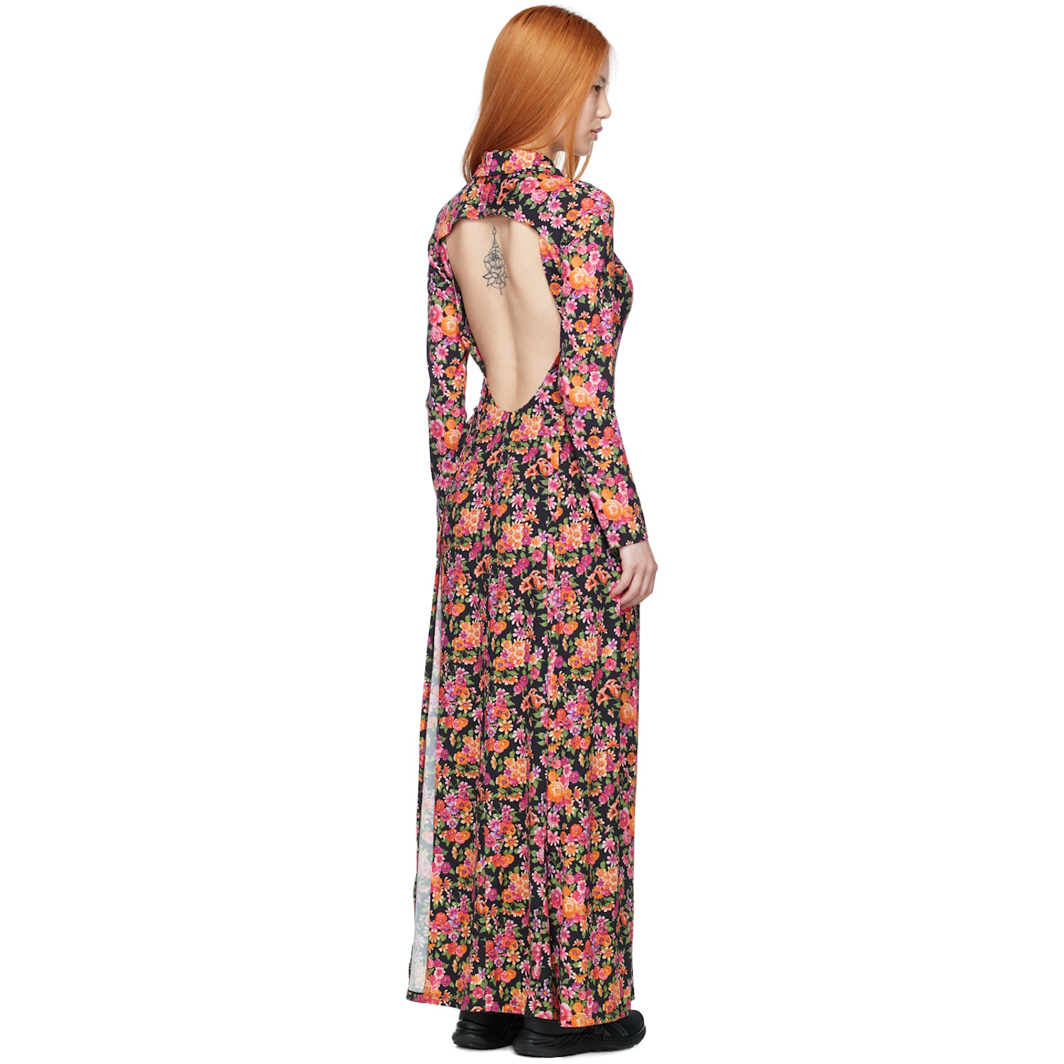  Commission Black Dean Maxi Dress 