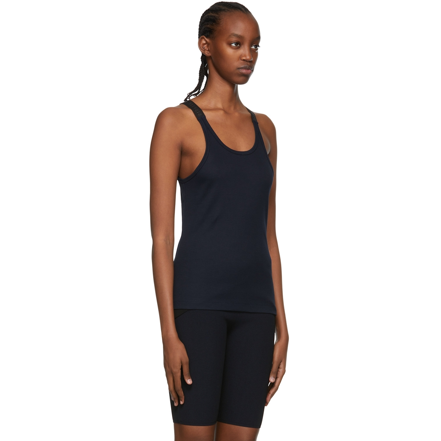  Dion Lee Ssense Exclusive Navy Tank Top 