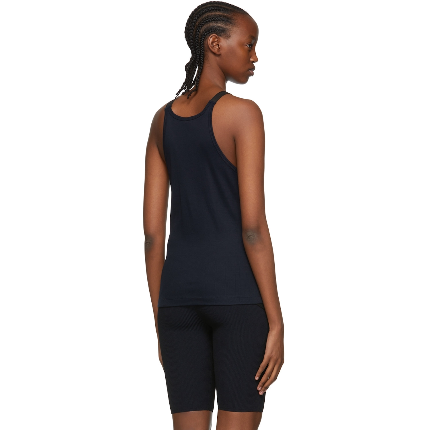  Dion Lee Ssense Exclusive Navy Tank Top 