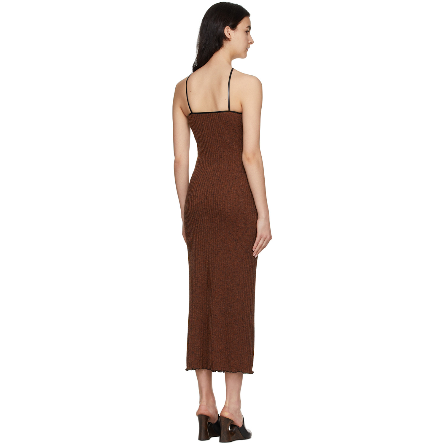  16arlington Brown Arya Long Dress 