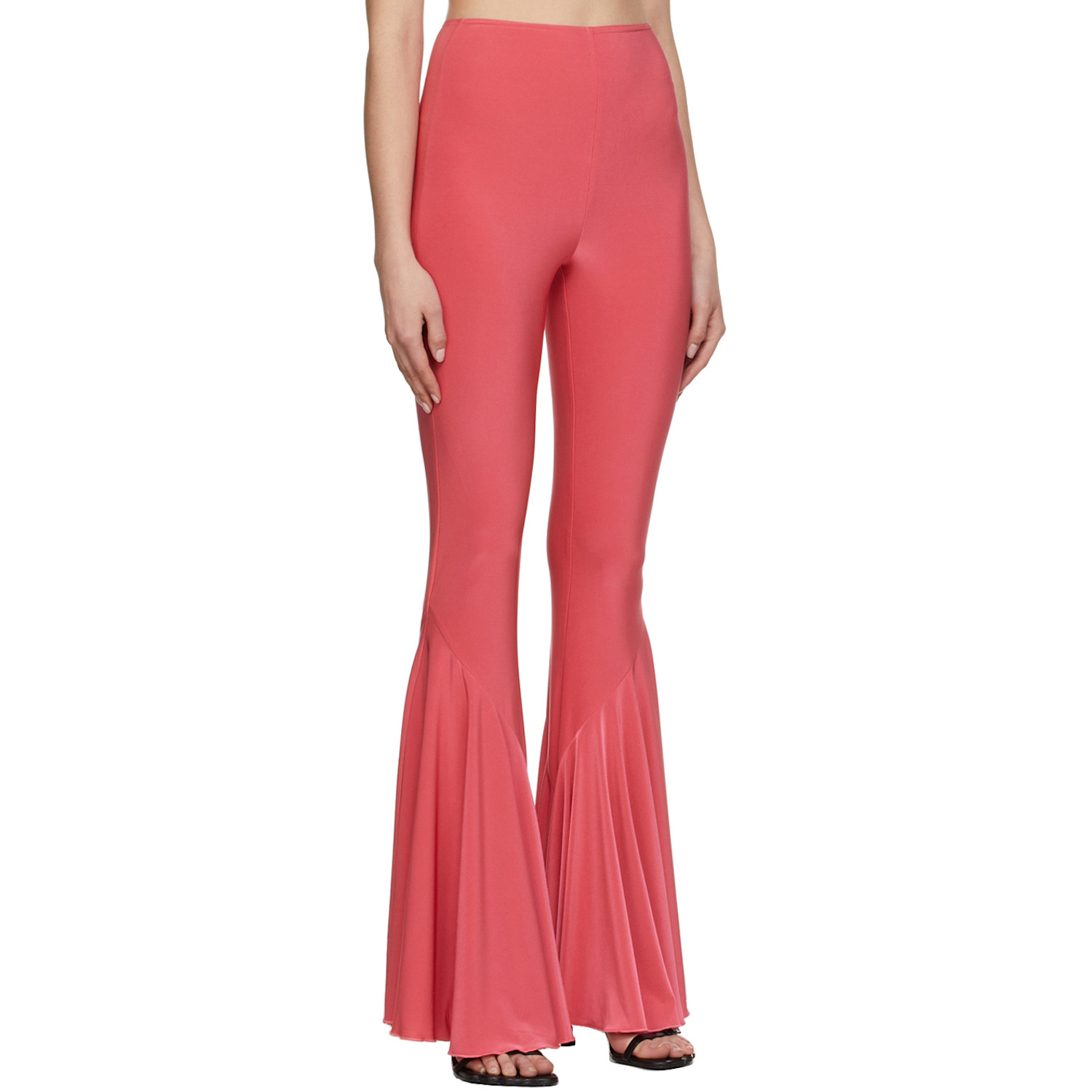  16arlington Pink Thea Flare Leggings 