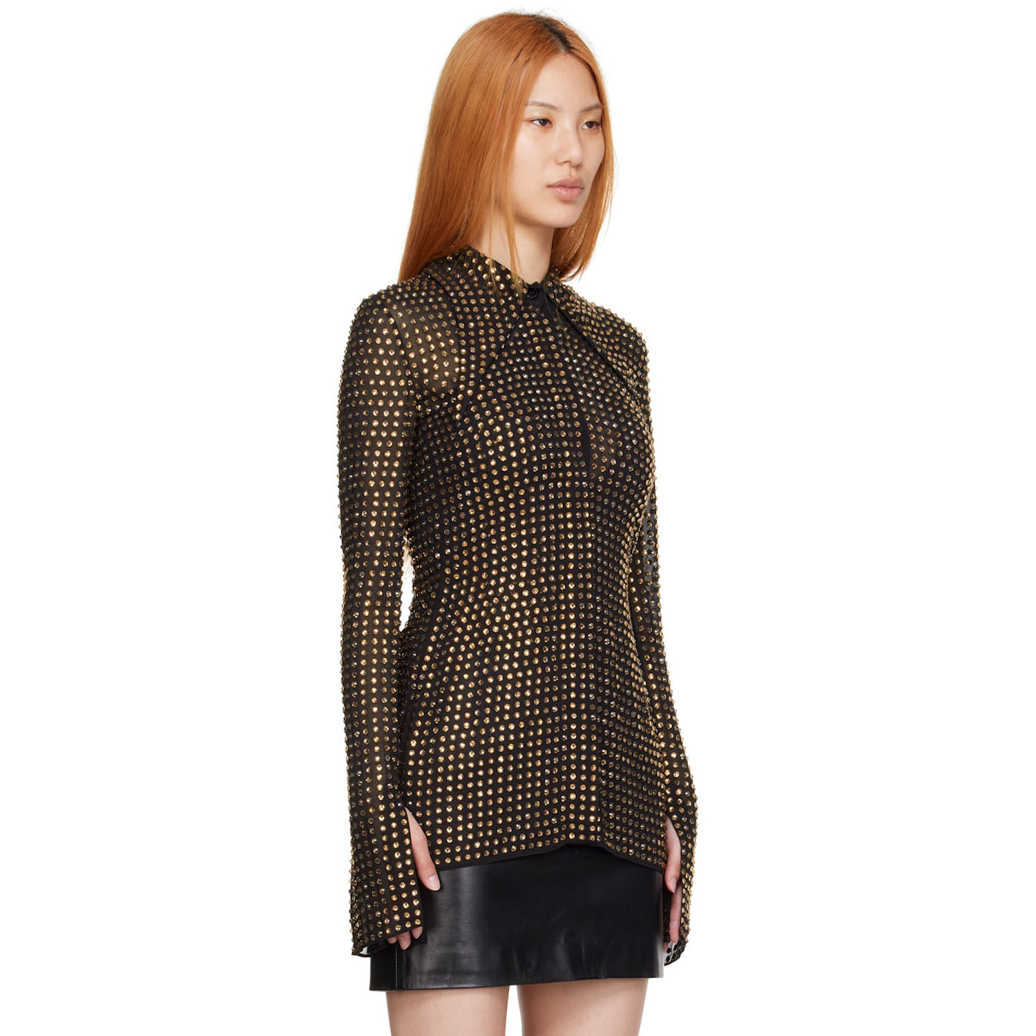  16arlington Black Opala Shirt 