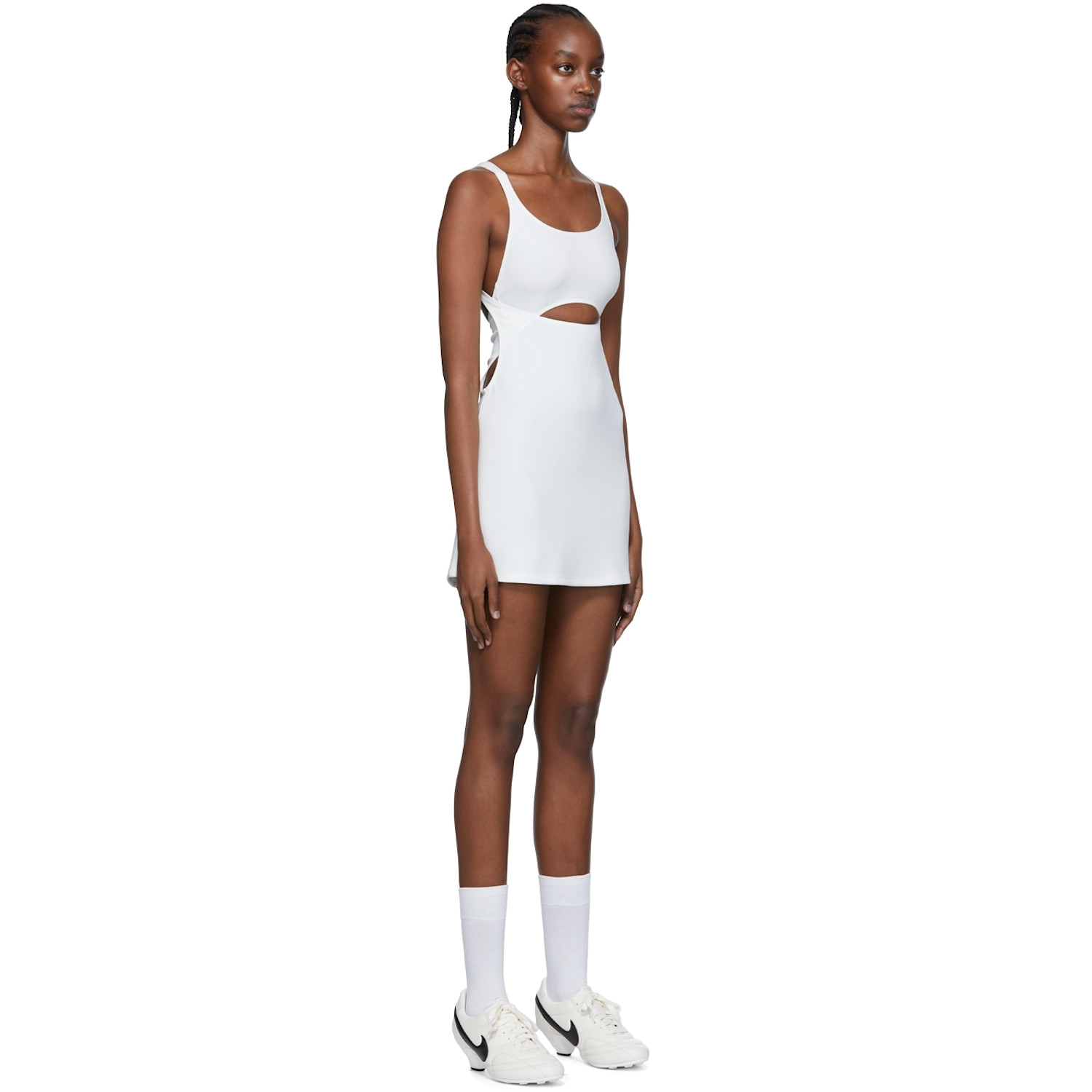 Hyein Seo White Polyester Mini Dress 