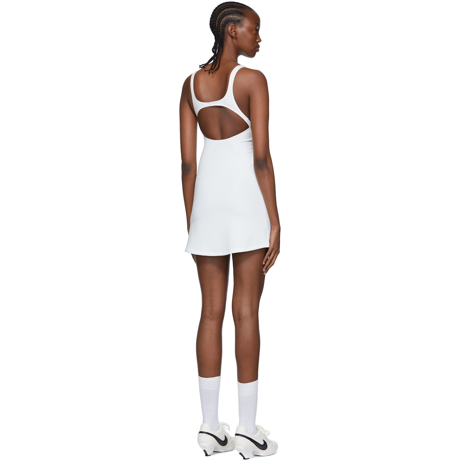  Hyein Seo White Polyester Mini Dress 