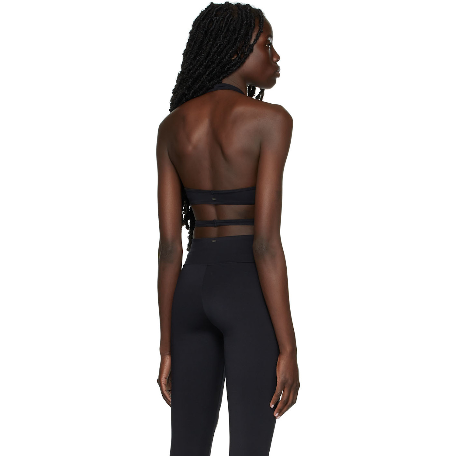  Rui Ssense Exclusive Black Cut-out Sport Bra 