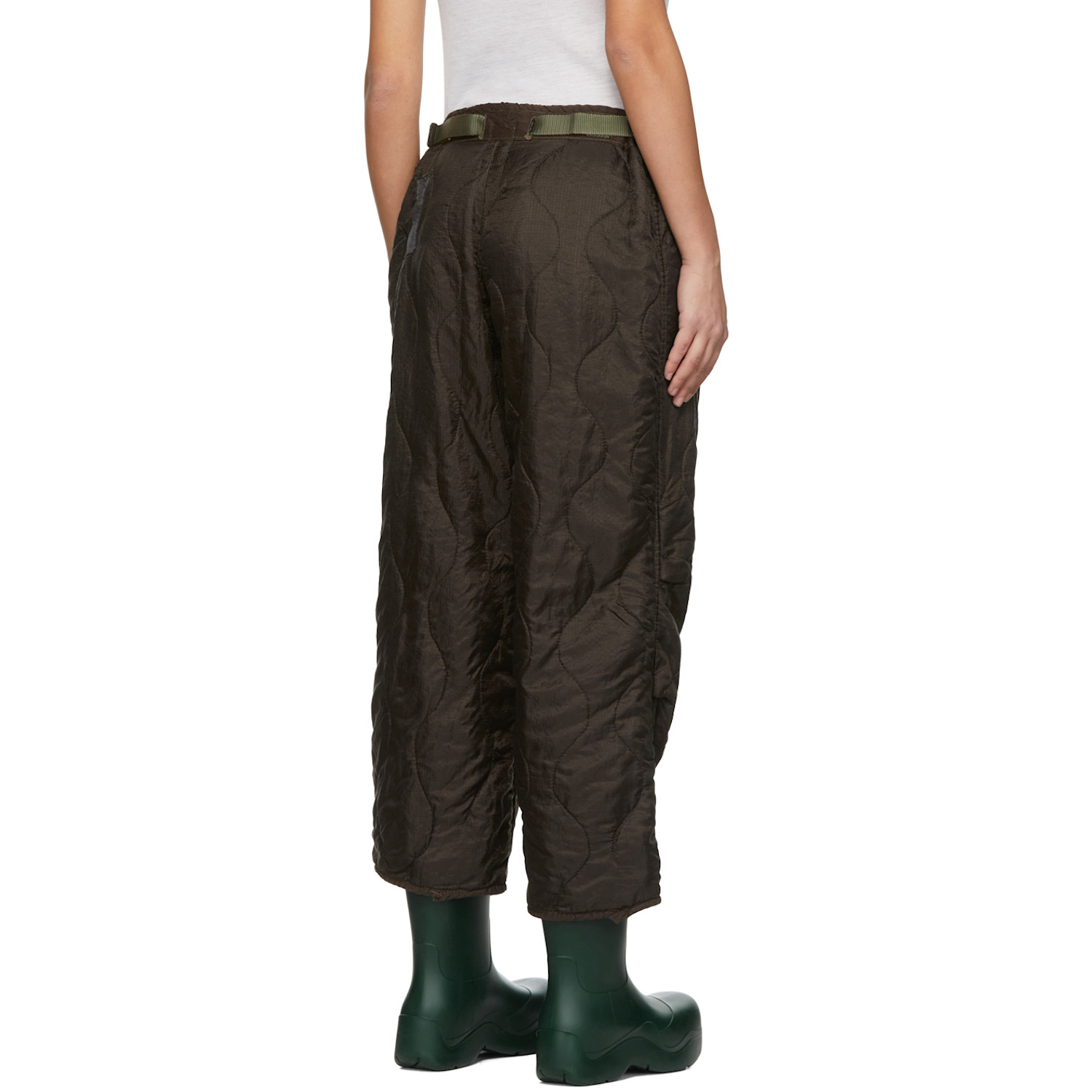  Notsonormal Brown Polyester Trousers 