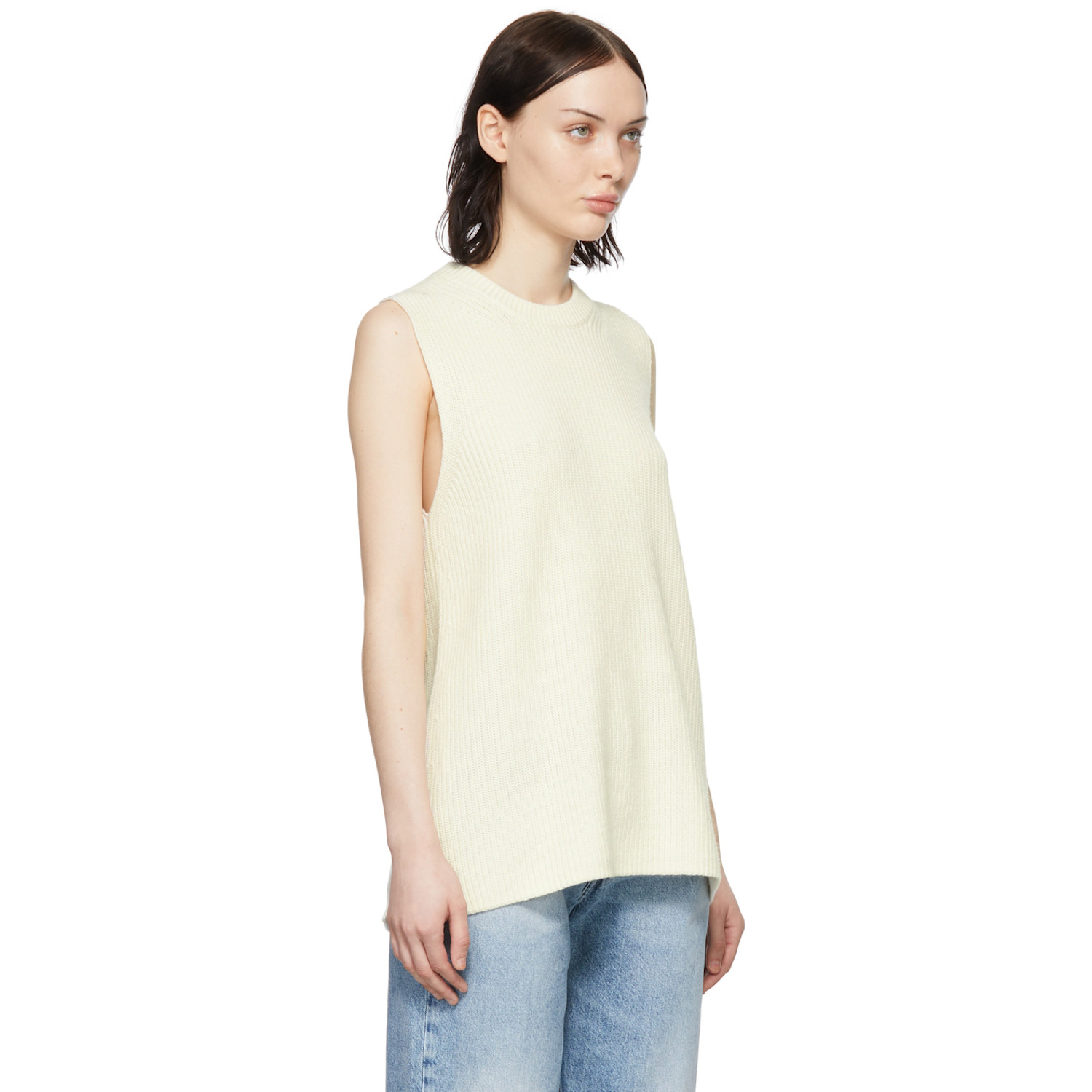  6397 Off-white Organic Cotton Sweater 