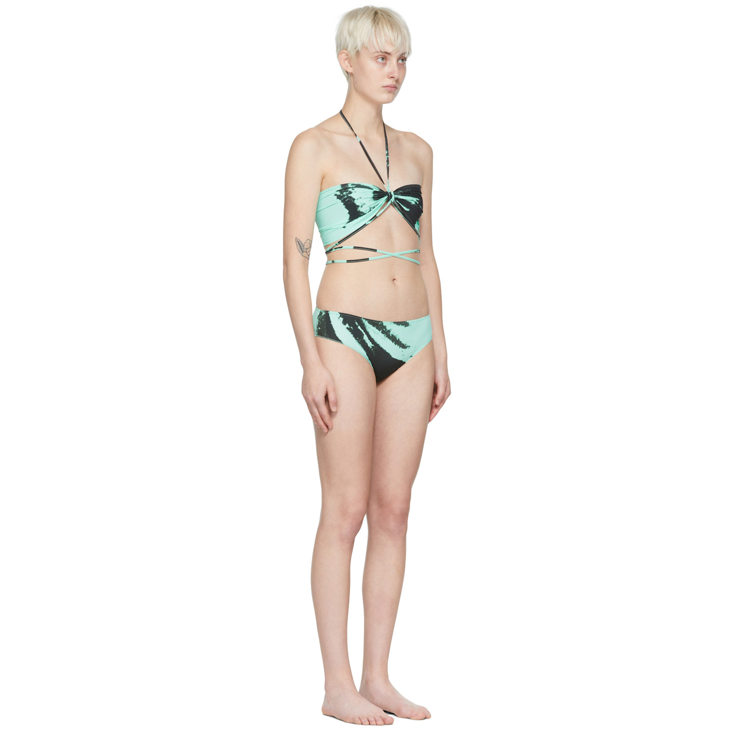  Ioannes Green Polyester Bikini 