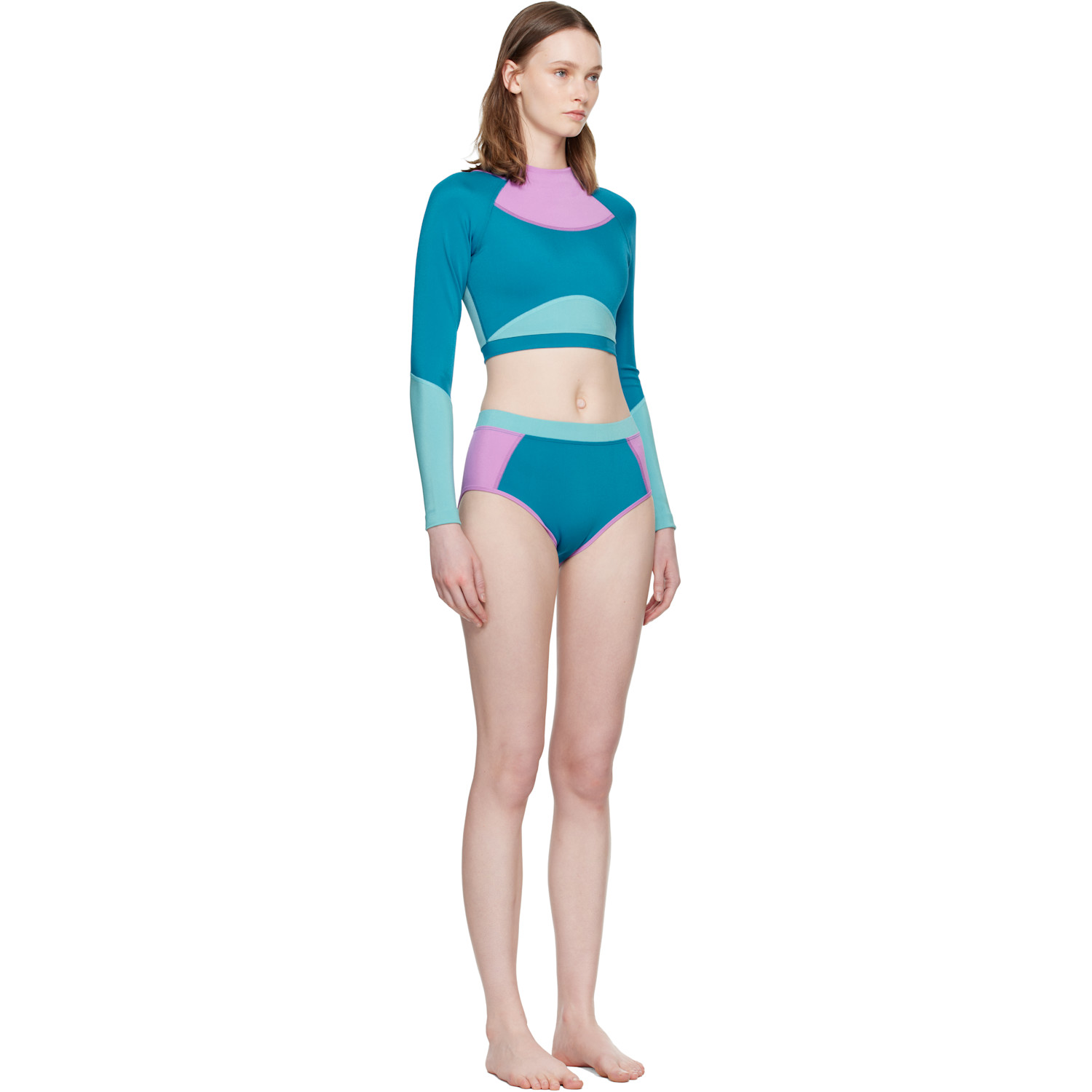  Otti Blue Nylon Swim Set 