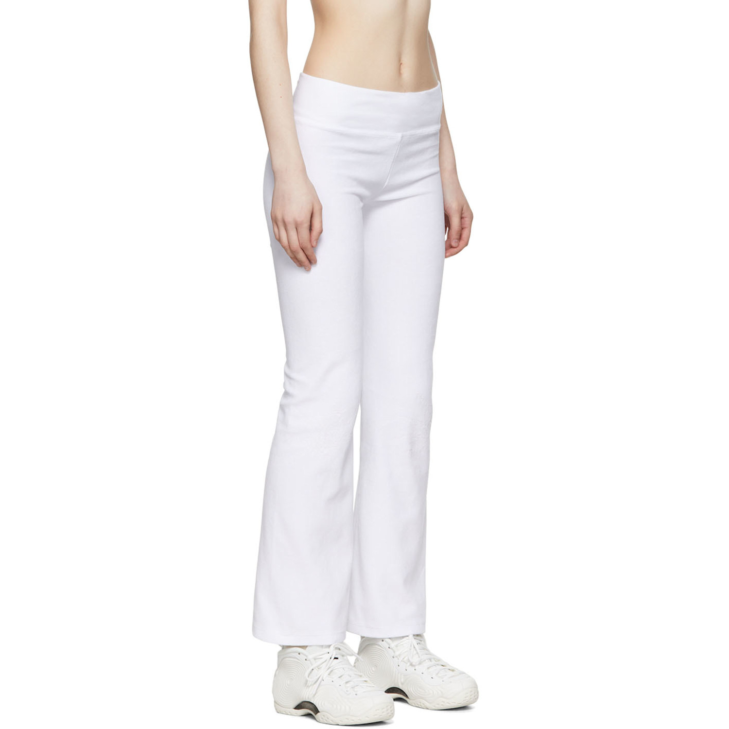  Bernhard Willhelm White Cotton Lounge Pants 