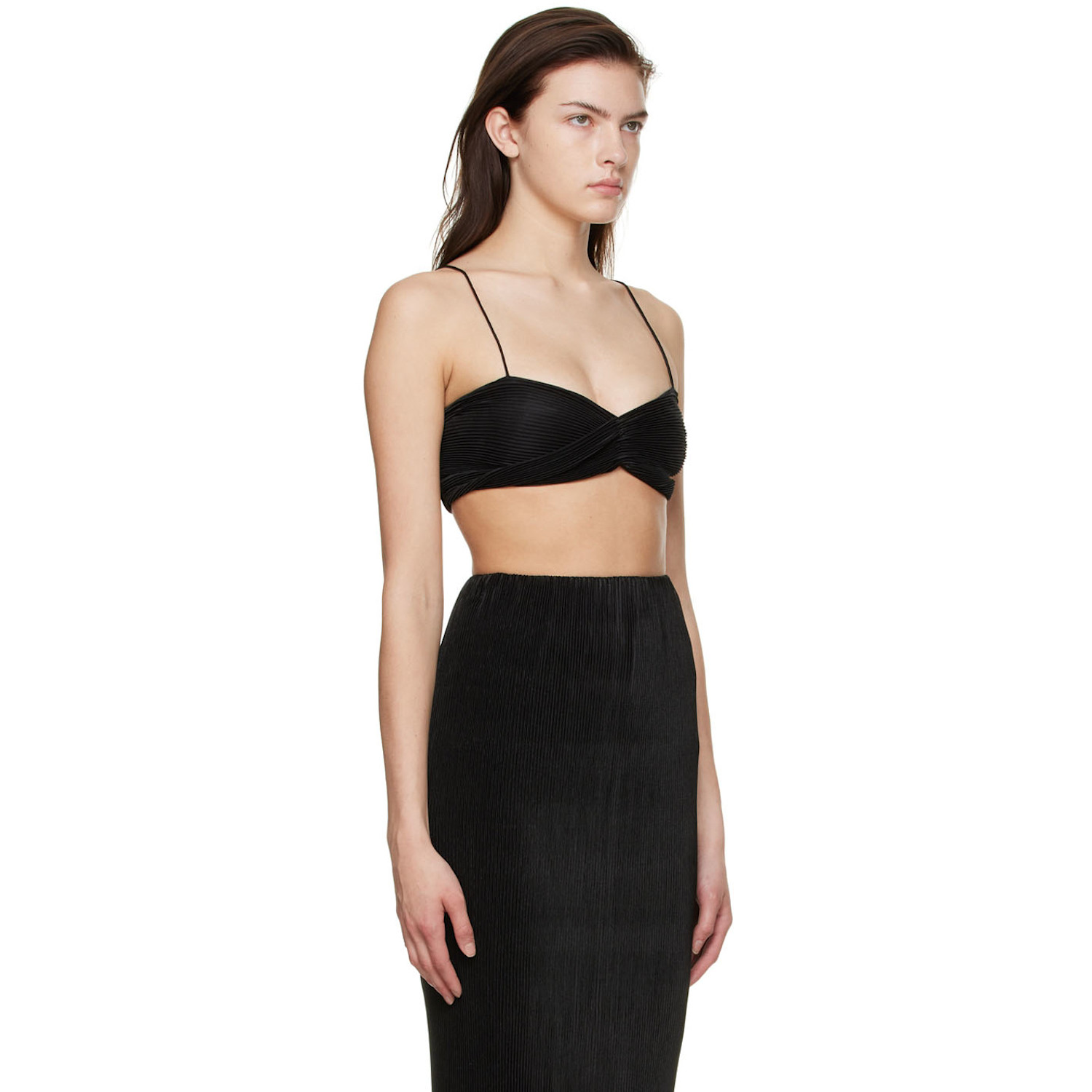  Third Form Black Polyester Camisole 