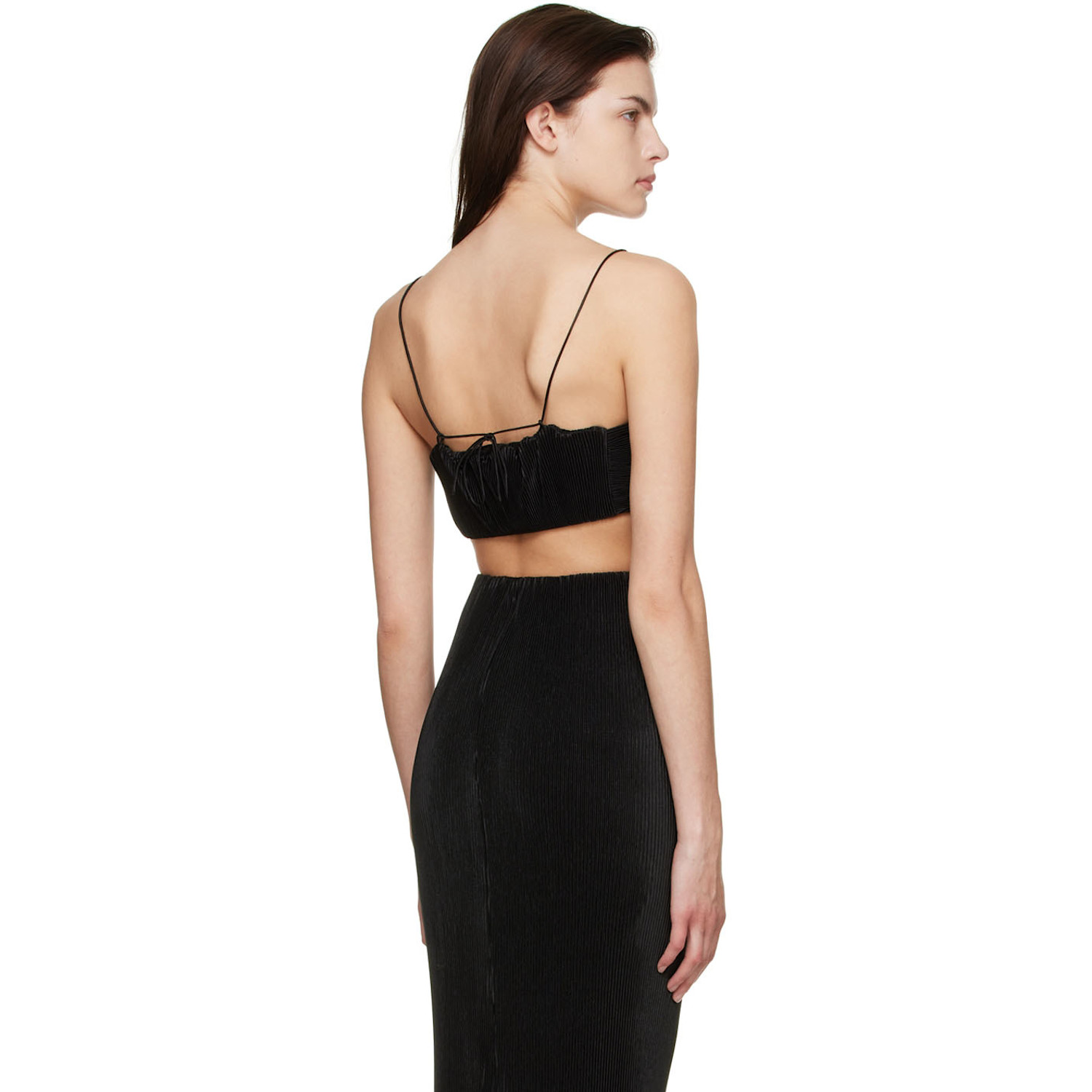  Third Form Black Polyester Camisole 