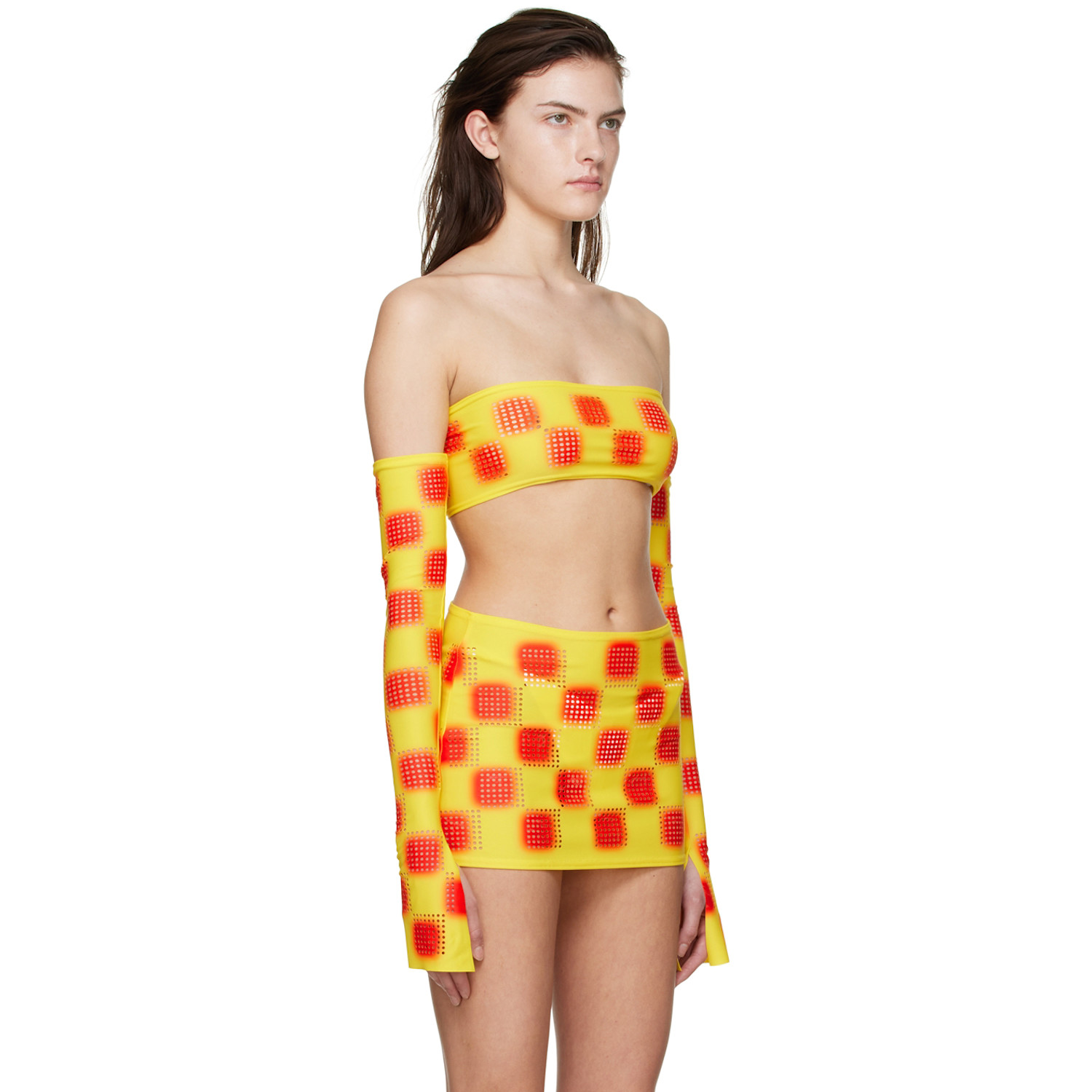  Fal-ash Yellow Polyester T-shirt 