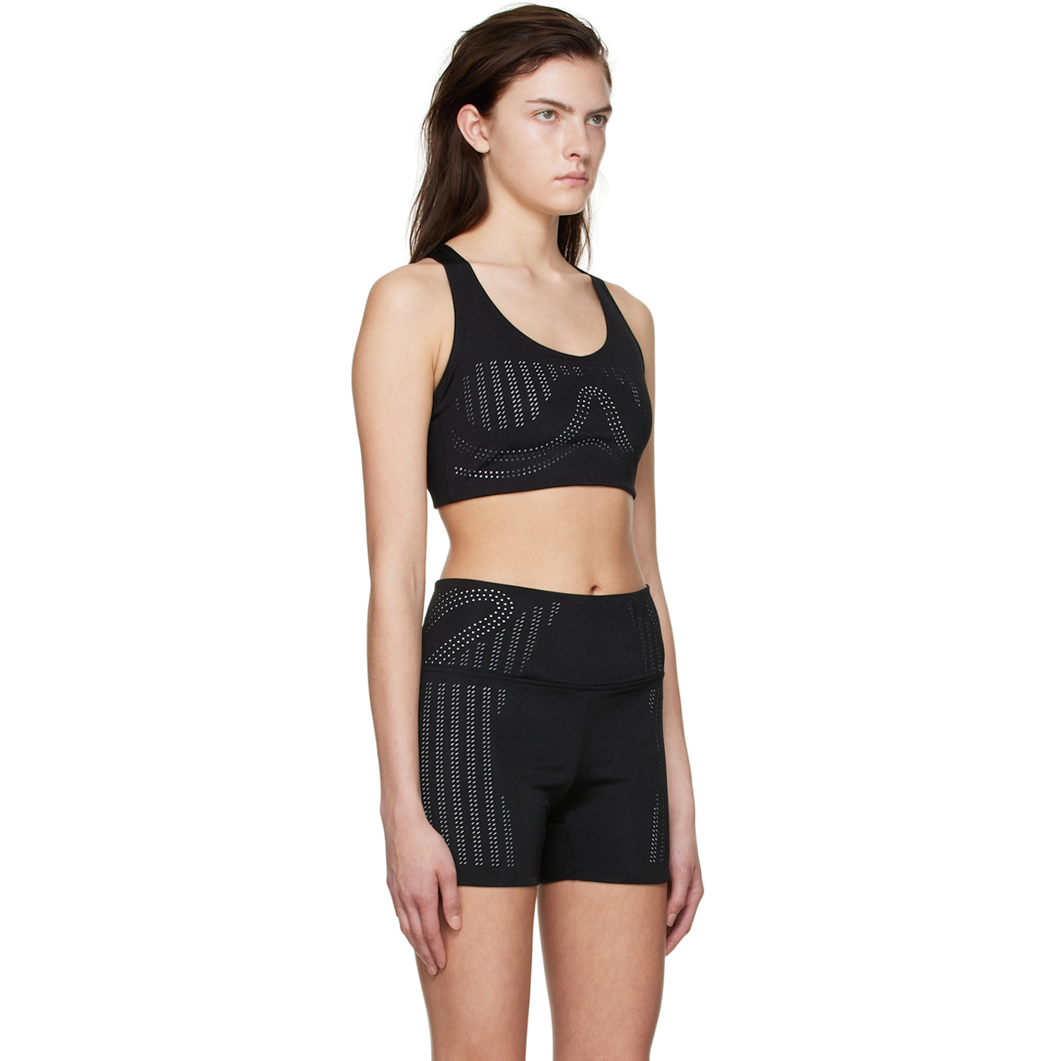  Fal-ash Ssense Exclusive Black Sport Bra 