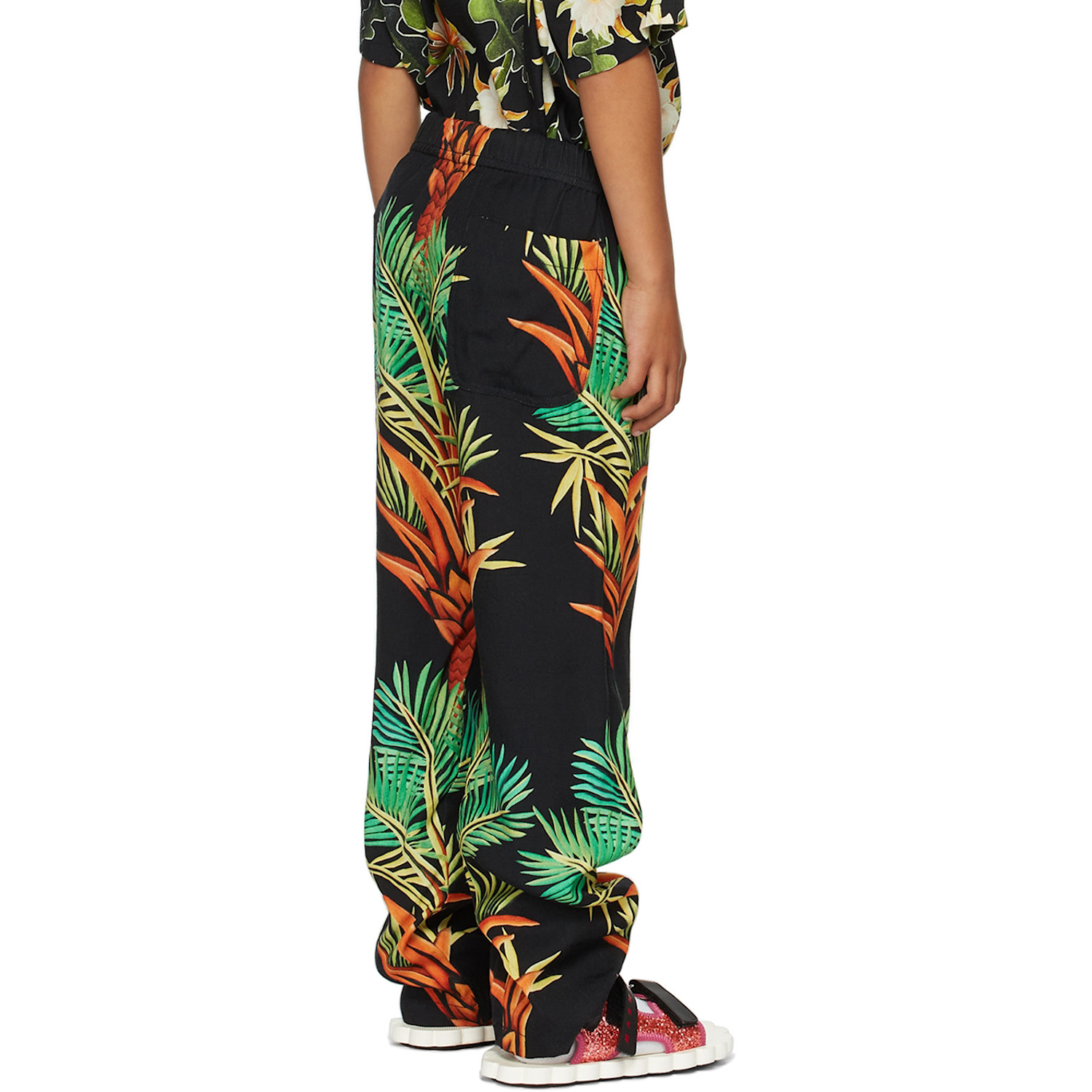  Endless Joy Ssense Exclusive Kids Black Date Palm Lounge Pants 