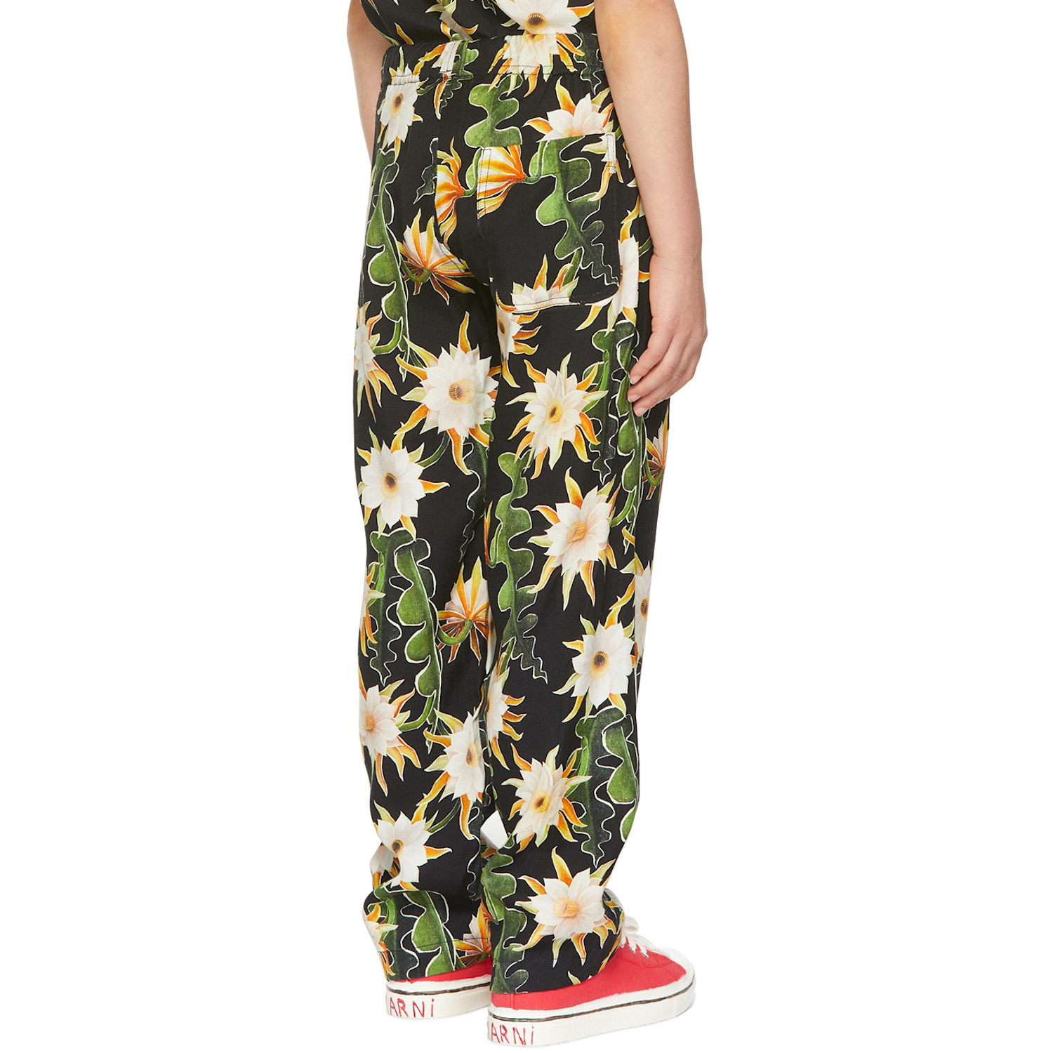  Endless Joy Ssense Exclusive Kids Black Epiphyllum Lounge Pants 