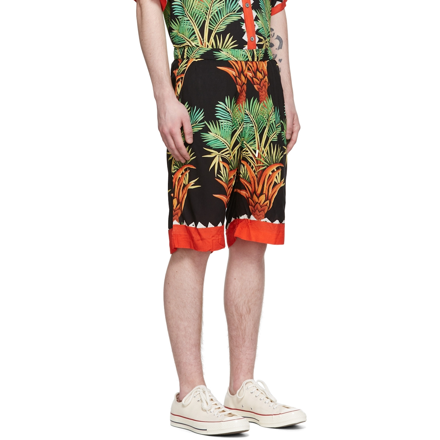  Endless Joy Black Rayon Shorts 