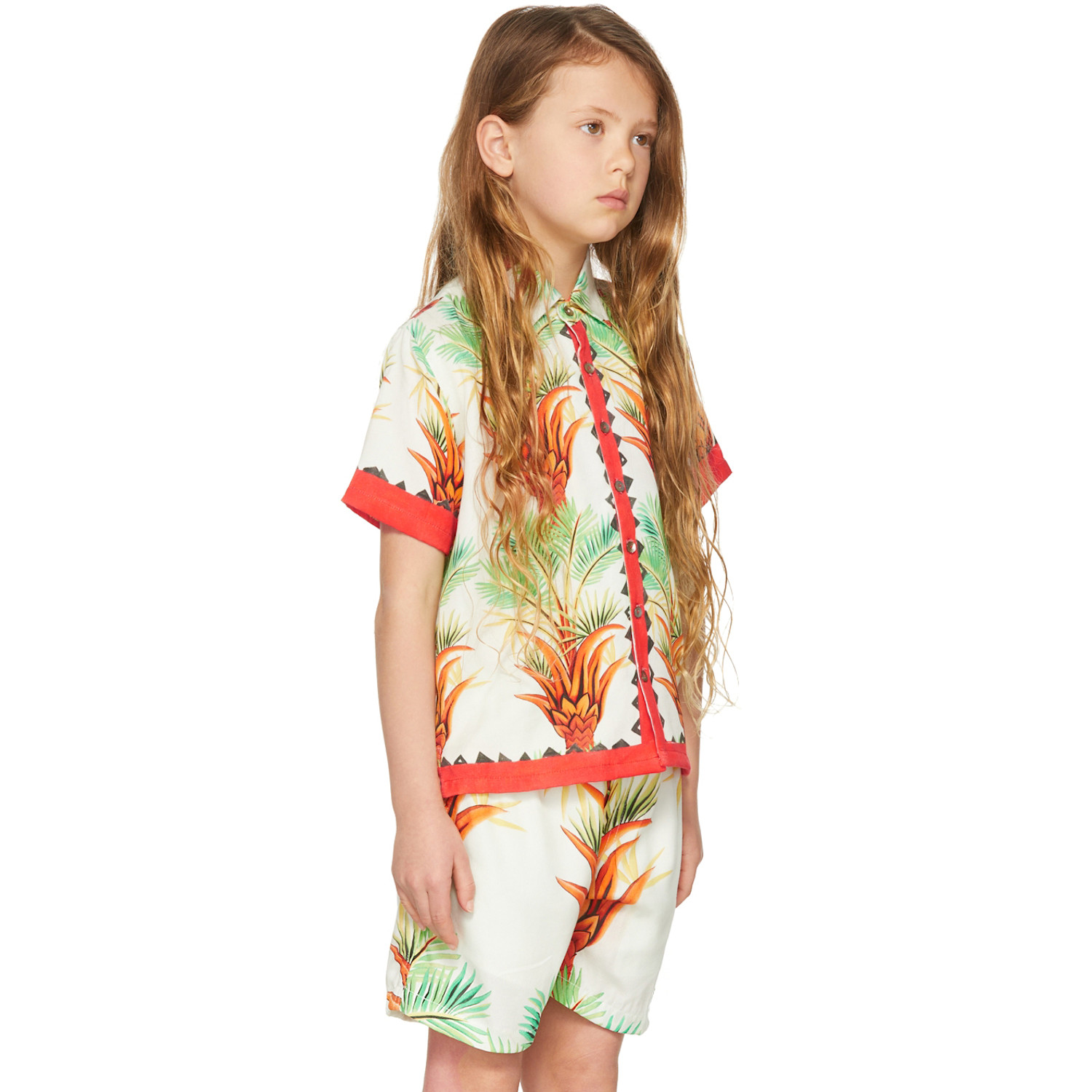  Endless Joy Ssense Exclusive Kids Date Palm Short Sleeve Shirt 