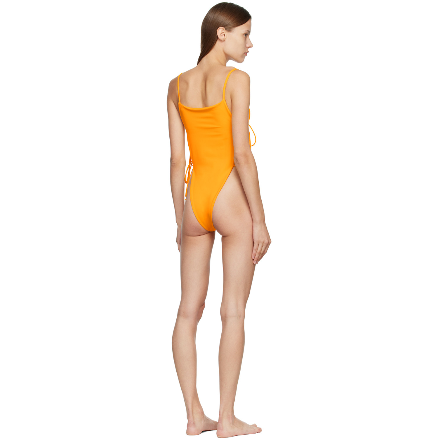  Permare Ssense Exclusive Yellow P007 One-piece Swimsuit 