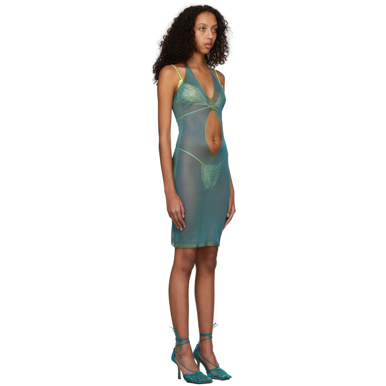  Isa Boulder Green Pull Away Jelly Dress 