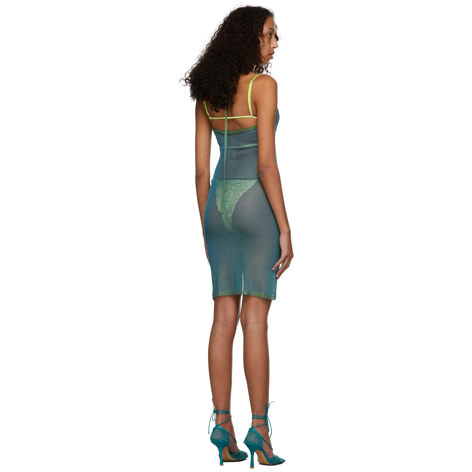  Isa Boulder Green Pull Away Jelly Dress 
