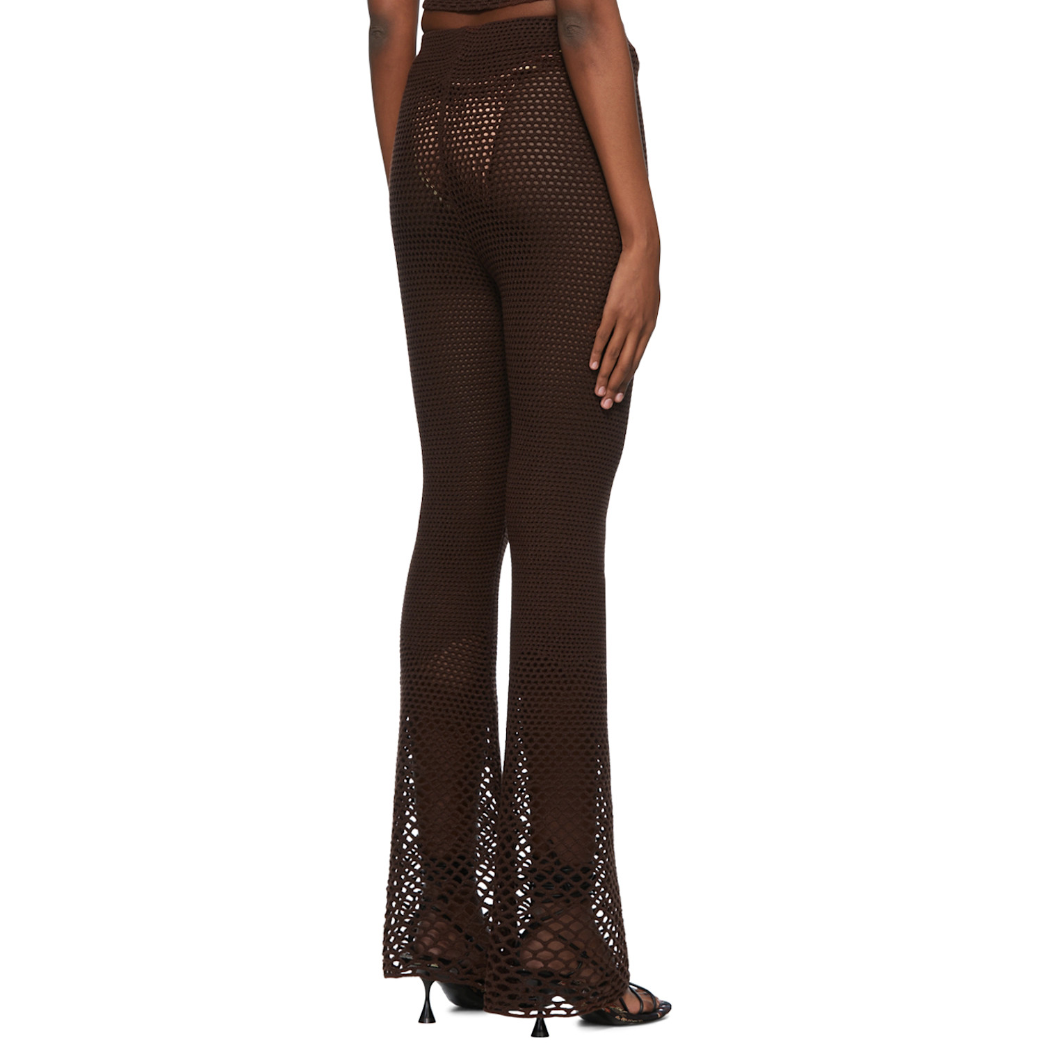 Isa Boulder Brown Acrylic Lounge Pants 